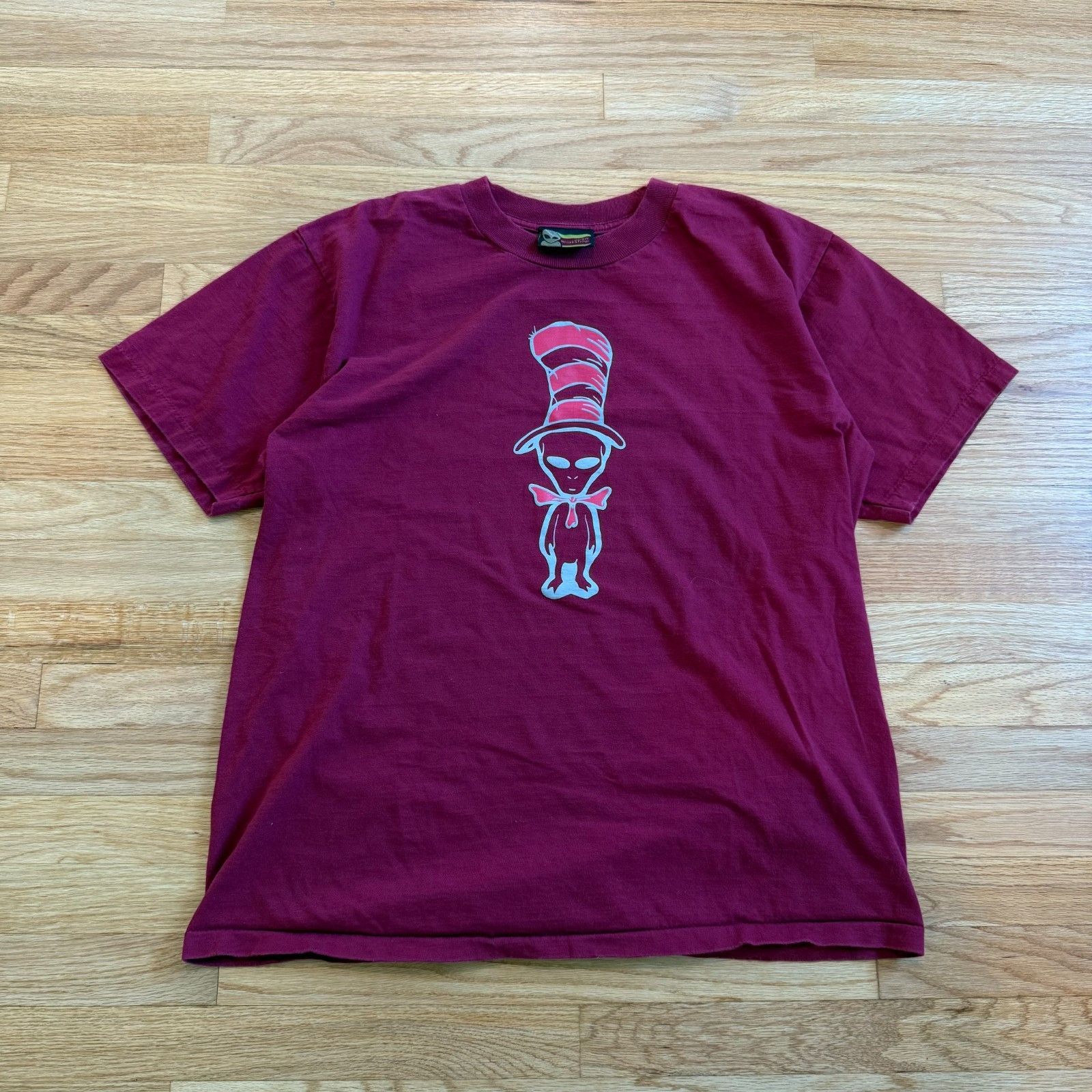 Alien Workshop × Thrasher Vintage 1990's Alien Workshop Dr. Seuss Cat in the Hat Tee Size US M / EU 48-50 / 2 - 1 Thumbnail