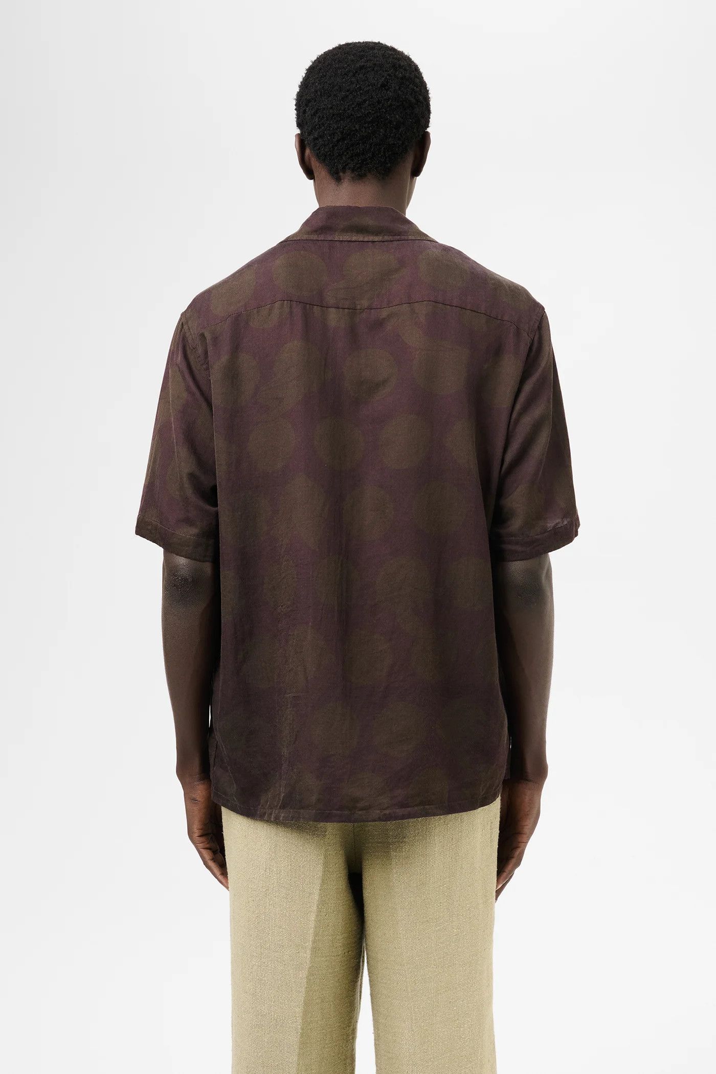 Our Legacy HEUSEN SHIRT SHORTSLEEVE Dotted Print Cotton Silk Size US M / EU 48-50 / 2 - 3 Thumbnail
