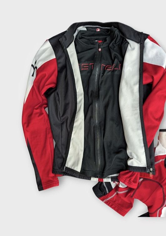 Other CASTELLI Cycling Kit 3 Pcs Set Jersey Long Sleeve Bibs Size US M / EU 48-50 / 2 - 17 Thumbnail