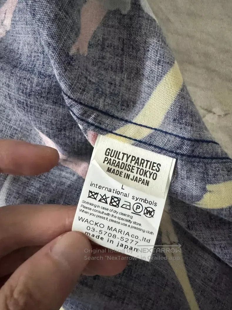 Wacko Maria Wacko Maria Wolfs Head Hawaiian Shirt Size US L / EU 52-54 / 3 - 3 Thumbnail