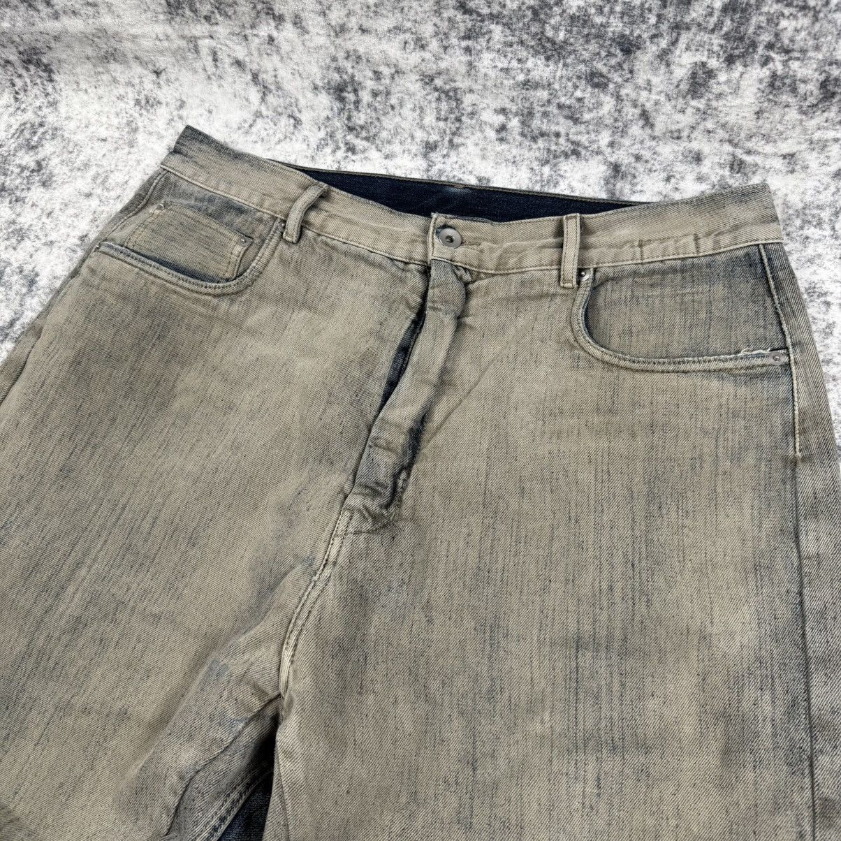 Rick Owens Rick Owens DRKSHW Geth Cut Baggy ‘Mineral Pearl’ Jeans Size US 36 / EU 52 - 2 Thumbnail