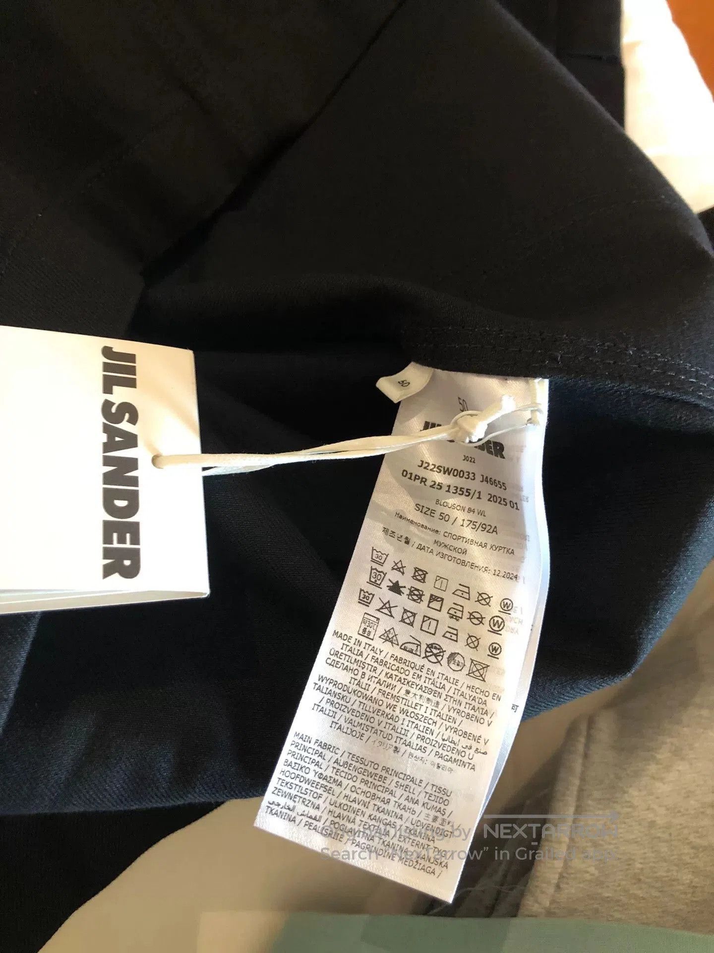Jil Sander Jil Sander Leather Collar Jacket. Size US L / EU 52-54 / 3 - 8 Thumbnail