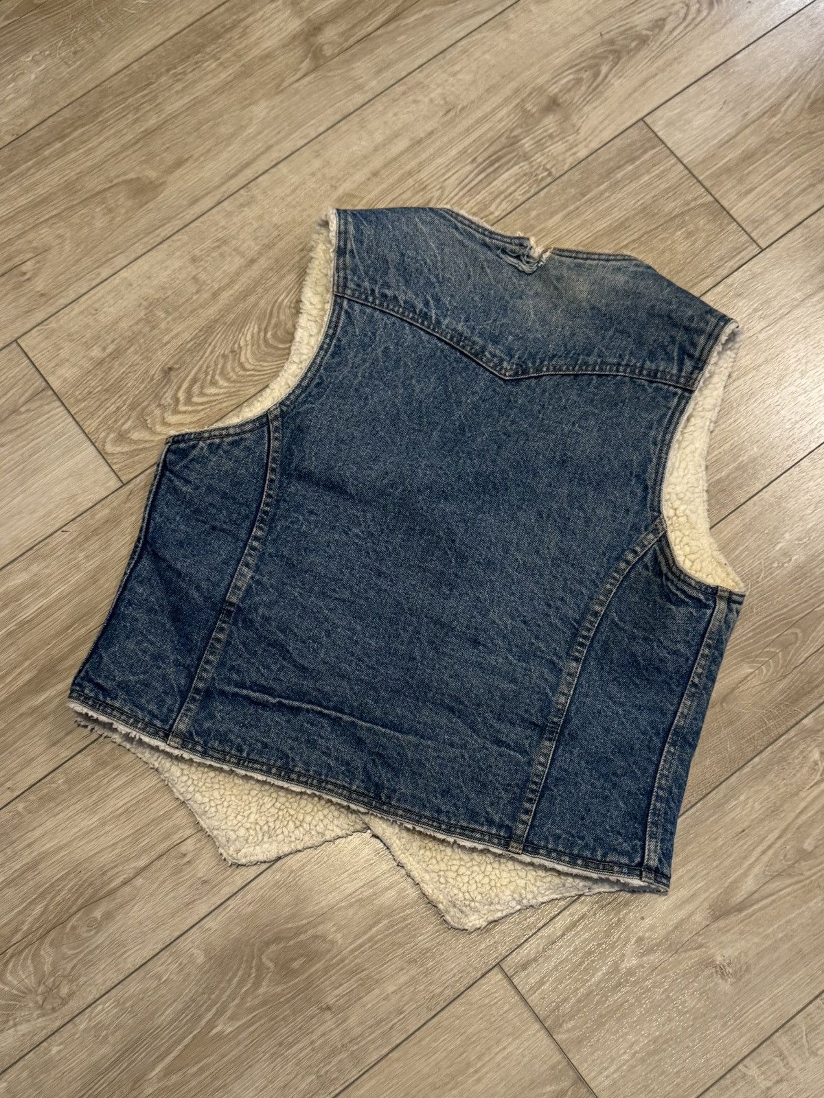 Levi's Vintage Clothing Vintage Levis Denim Vest Size US L / EU 52-54 / 3 - 6 Thumbnail