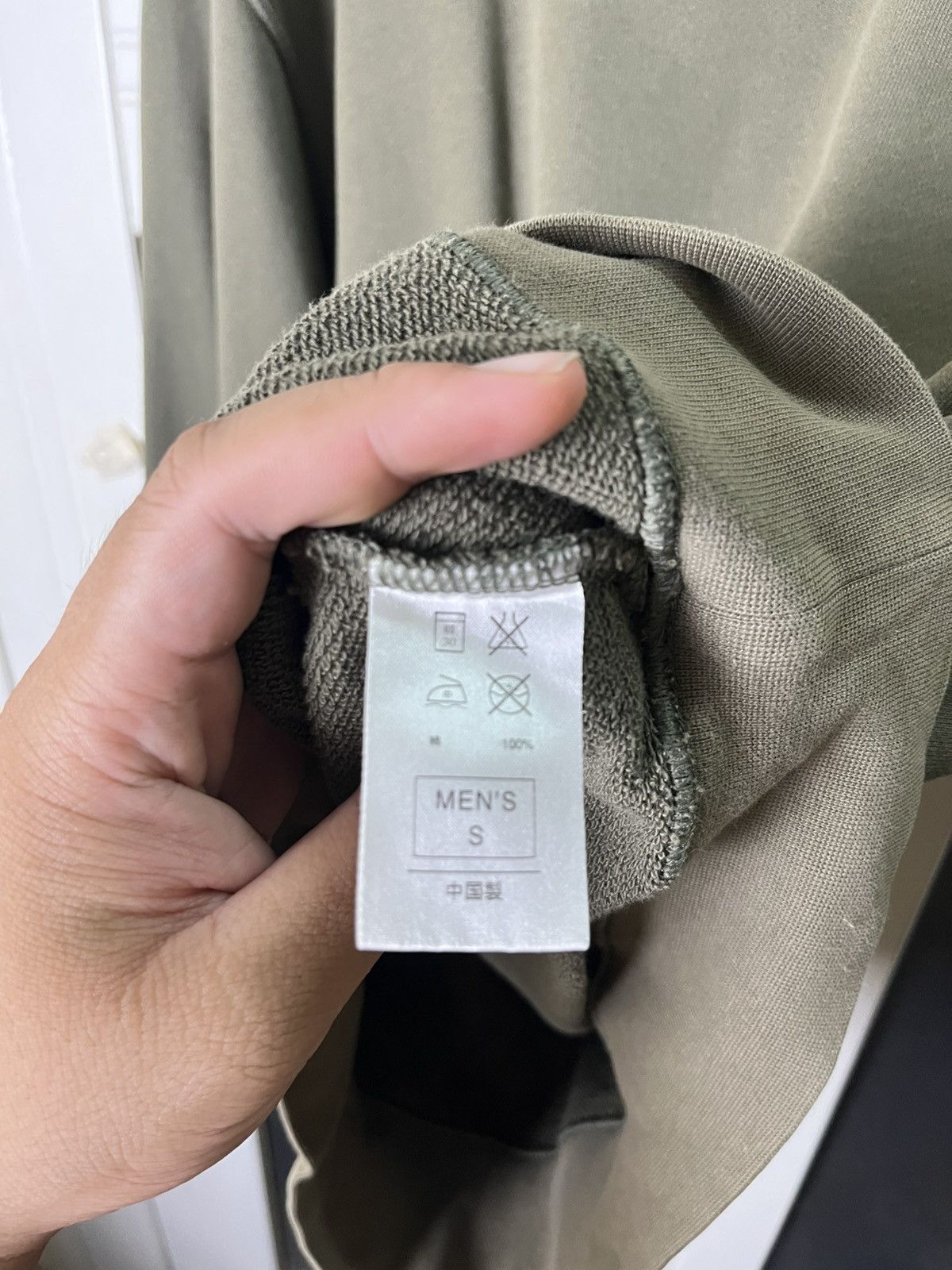 Vintage Nike Small Swoosh Olive Green