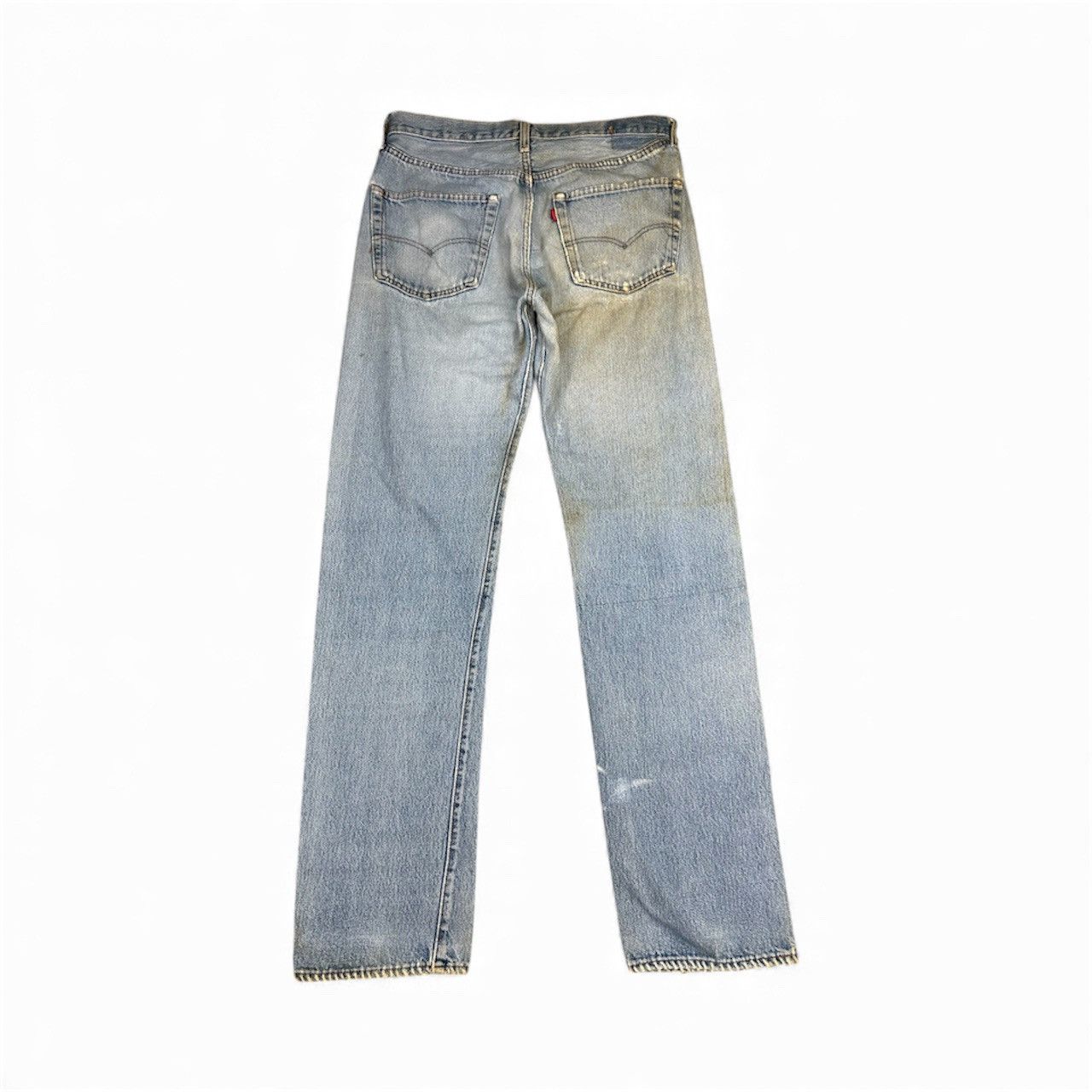 Levi's Vintage Clothing Vintage Levi’s 501 Red Line Distressed Denim Jeans. S083 Size US 32 / EU 48 - 2 Thumbnail