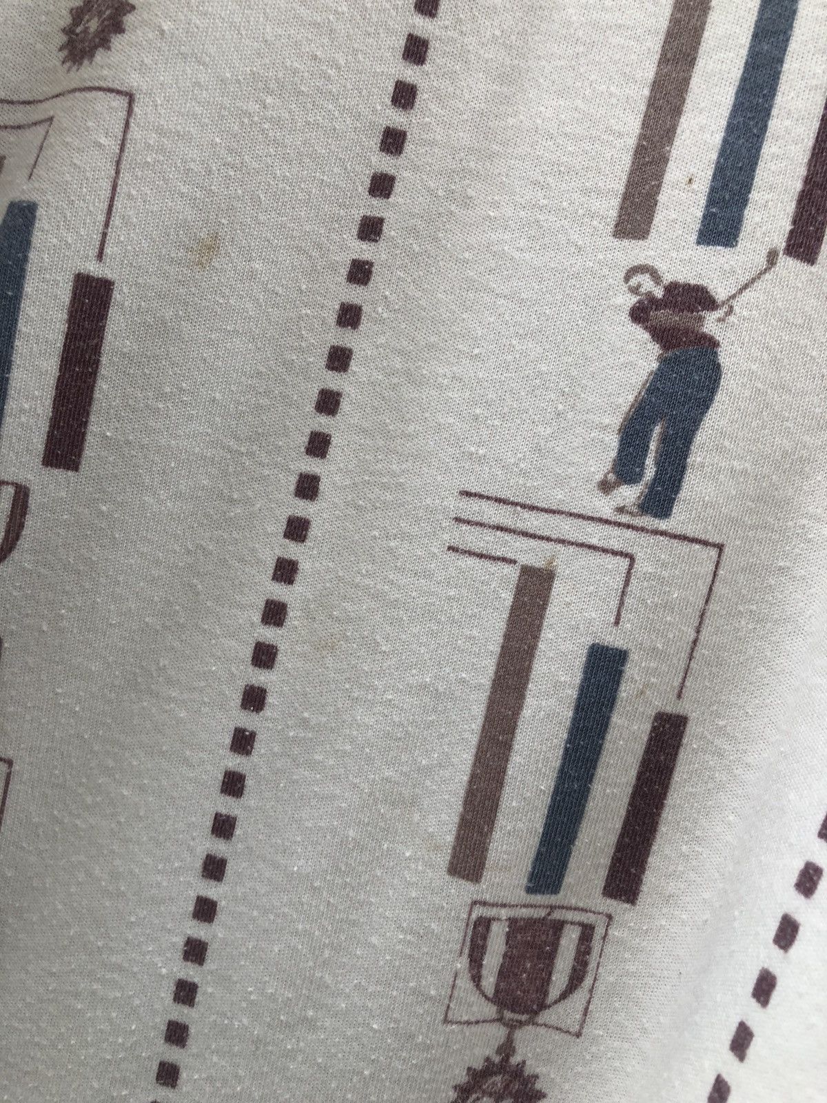 Polo Ralph Lauren × Vintage Vintage Polo by Ralph Lauren FullPrint Polo-Tee Size US L / EU 52-54 / 3 - 8 Thumbnail