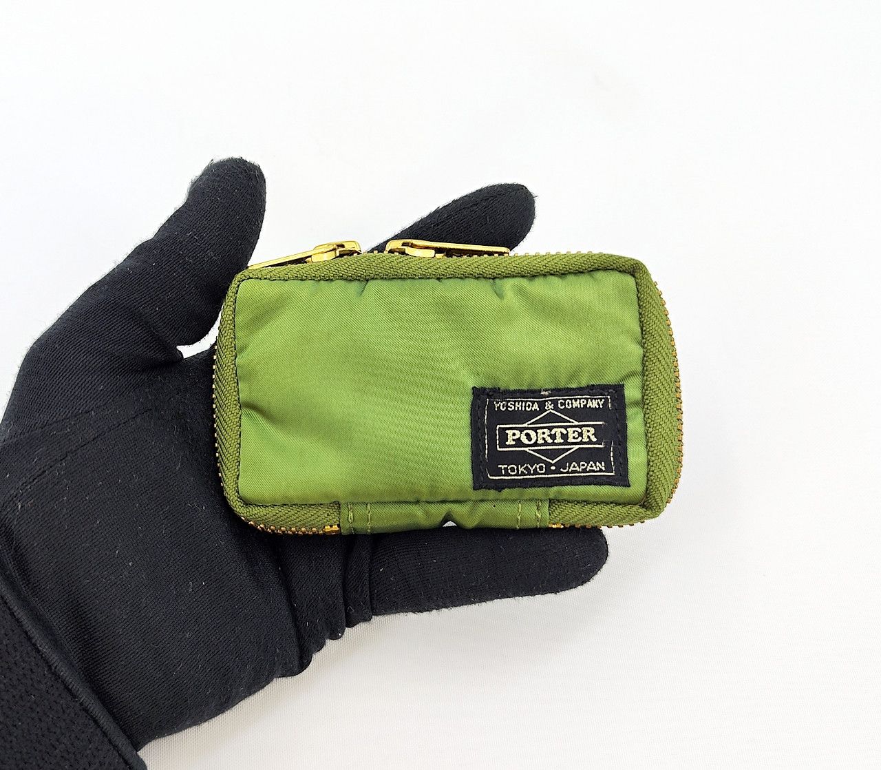 Porter PORTER tanker green key holder zip around Size ONE SIZE - 1 Thumbnail