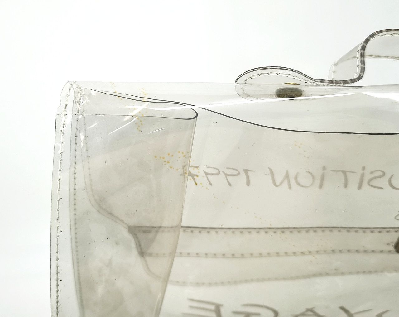 Hermes HERMES Vinyl Souvenir De L Exposition 1997 Kelly Handbag Size ONE SIZE - 15 Thumbnail