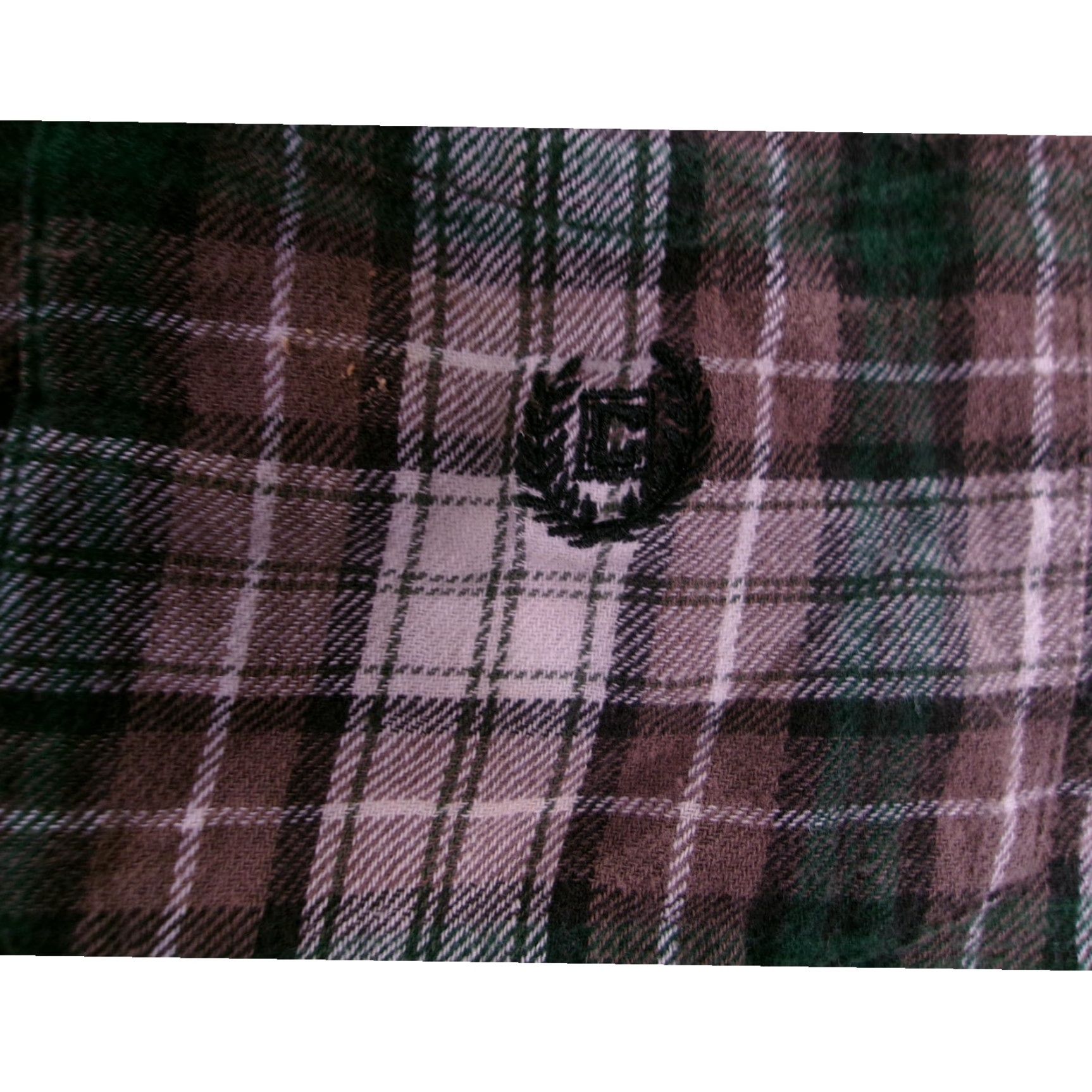 Chaps VINTAGE Chaps Men’s Small Flannel Shirt Long Sleeve Plaid Brown Green Cotton Casual Outdoor Fall Winter Size US S / EU 44-46 / 1 - 3 Thumbnail