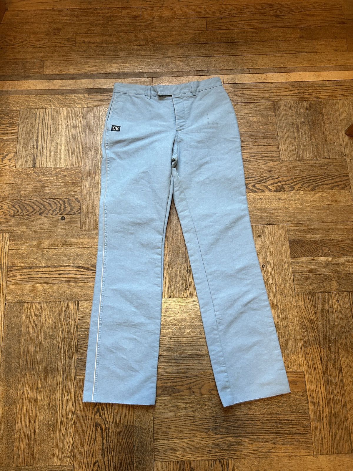Balenciaga FW17 Runway Tailored 3M Moto Pants Size US 29 - 1 Thumbnail