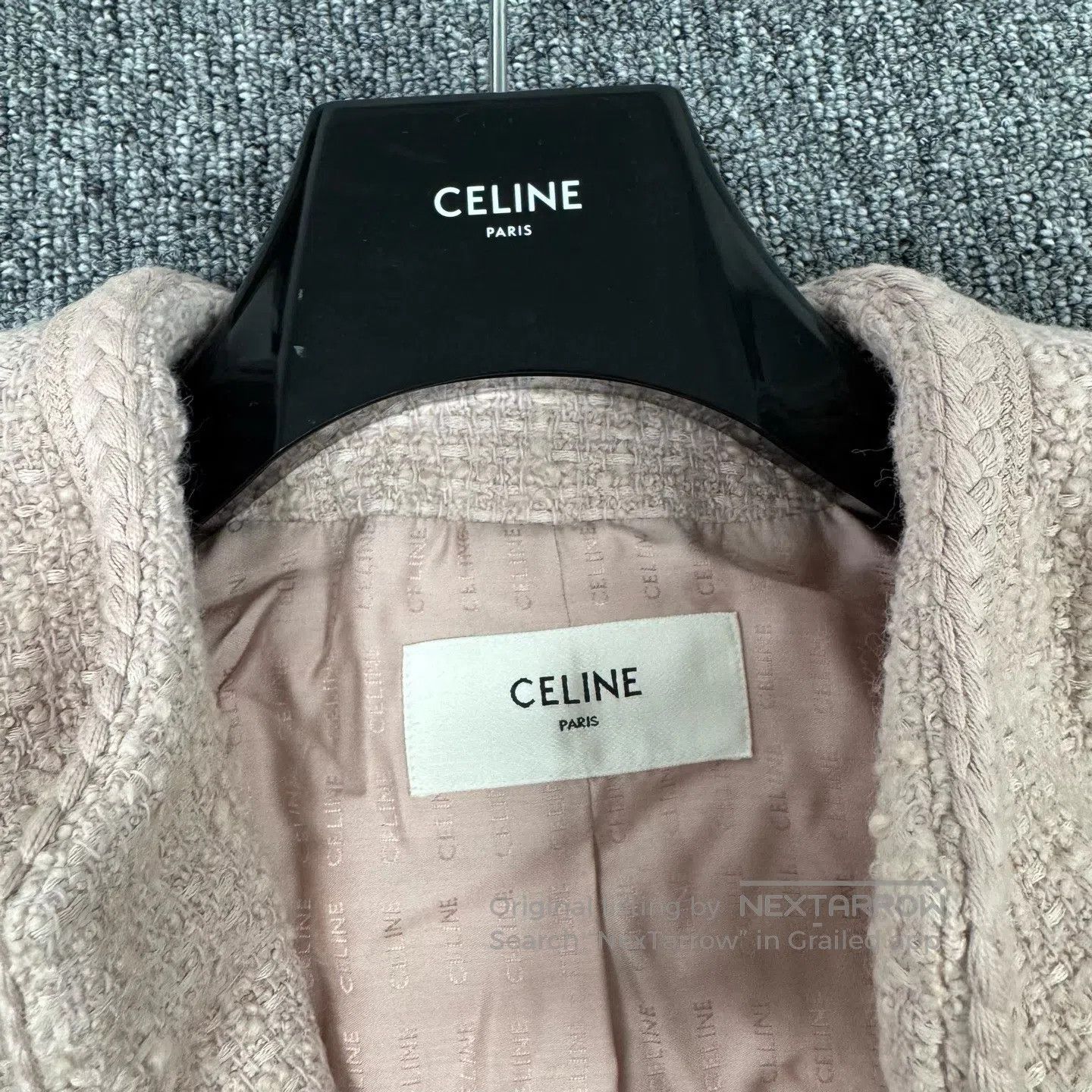 Celine CELINE Heavy-duty woven fabric; gold buttons; short coat| Size US S / EU 44-46 / 1 - 5 Thumbnail