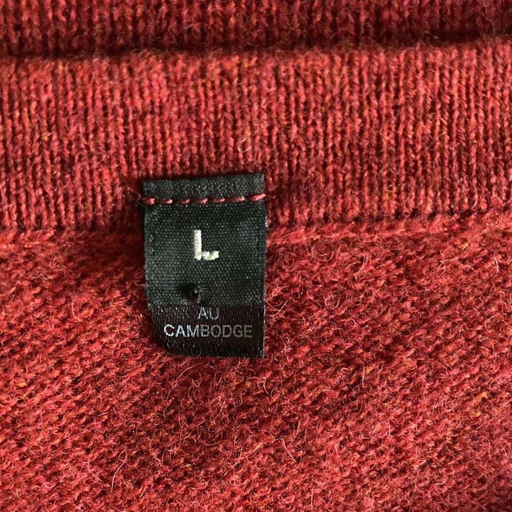 Muji MUJI Mens Size L Wool & Yak Pullover Crewneck Knit Sweater i Size US L / EU 52-54 / 3 - 3 Thumbnail