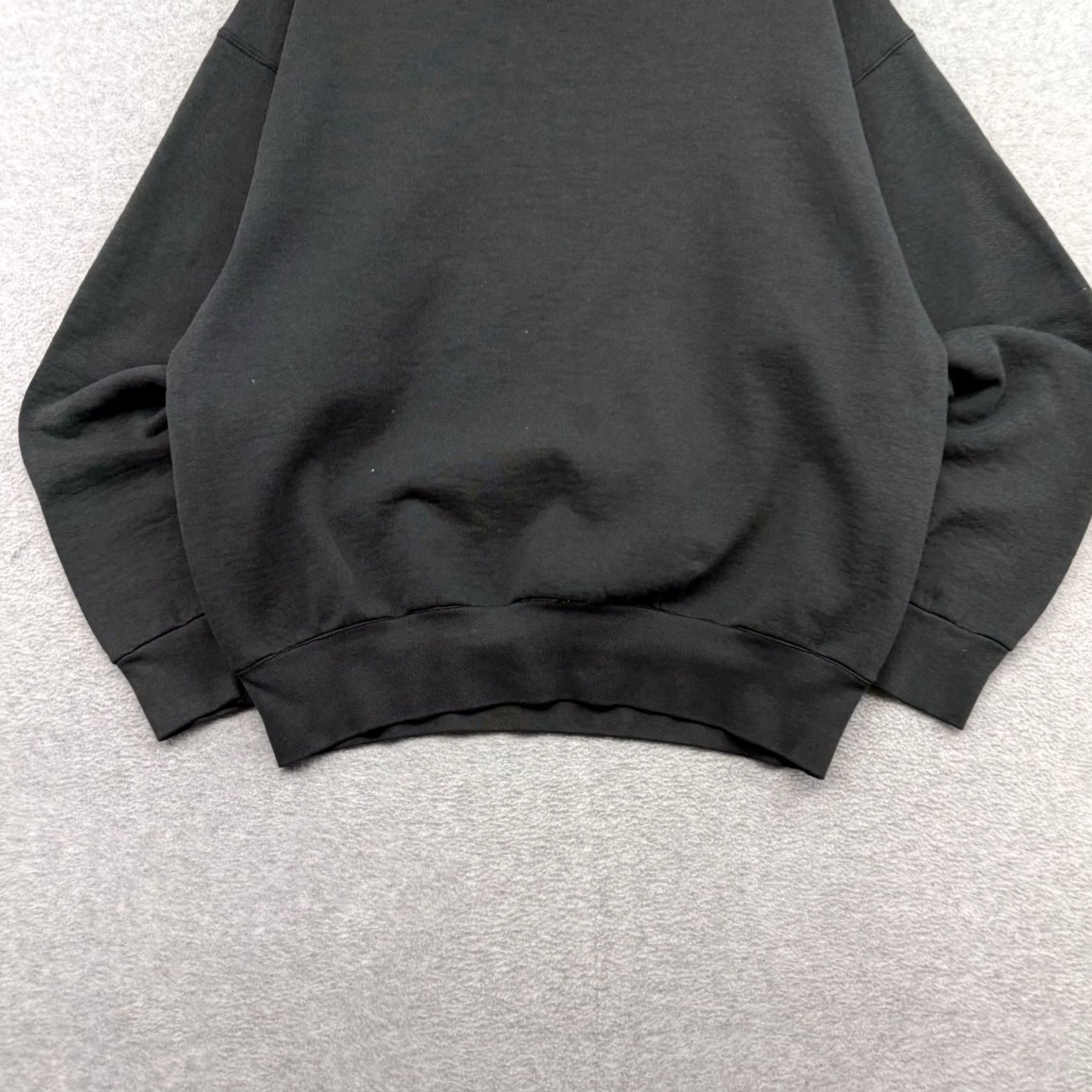 Etro VINTAGE BVD Sweatshirt Crew Neck Cotton 90s Retro Black XL Men Size US XL / EU 56 / 4 - 2 Thumbnail