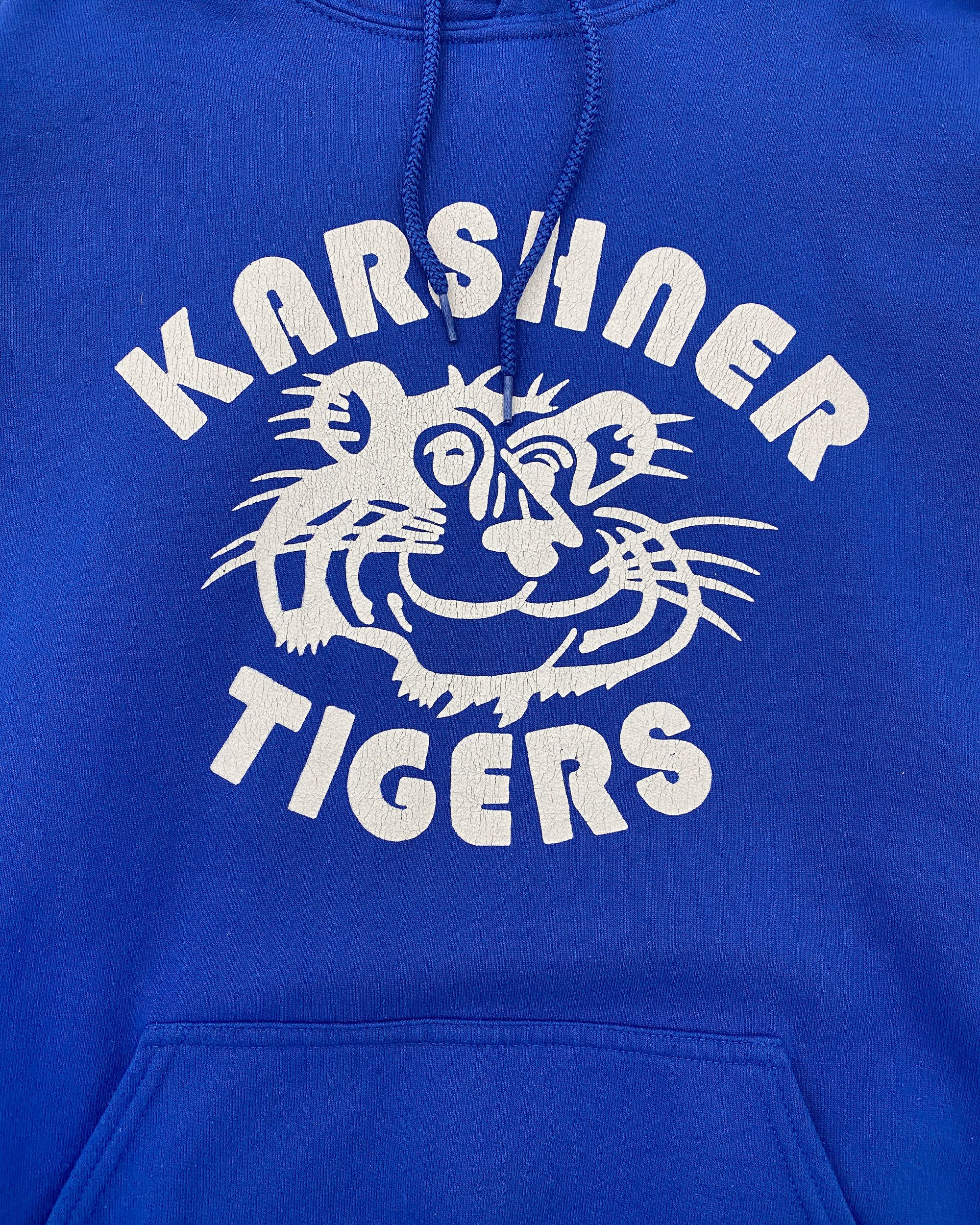 Vintage 2000s Karshner Tiger Elementary School Hoodie Size US M / EU 48-50 / 2 - 4 Thumbnail
