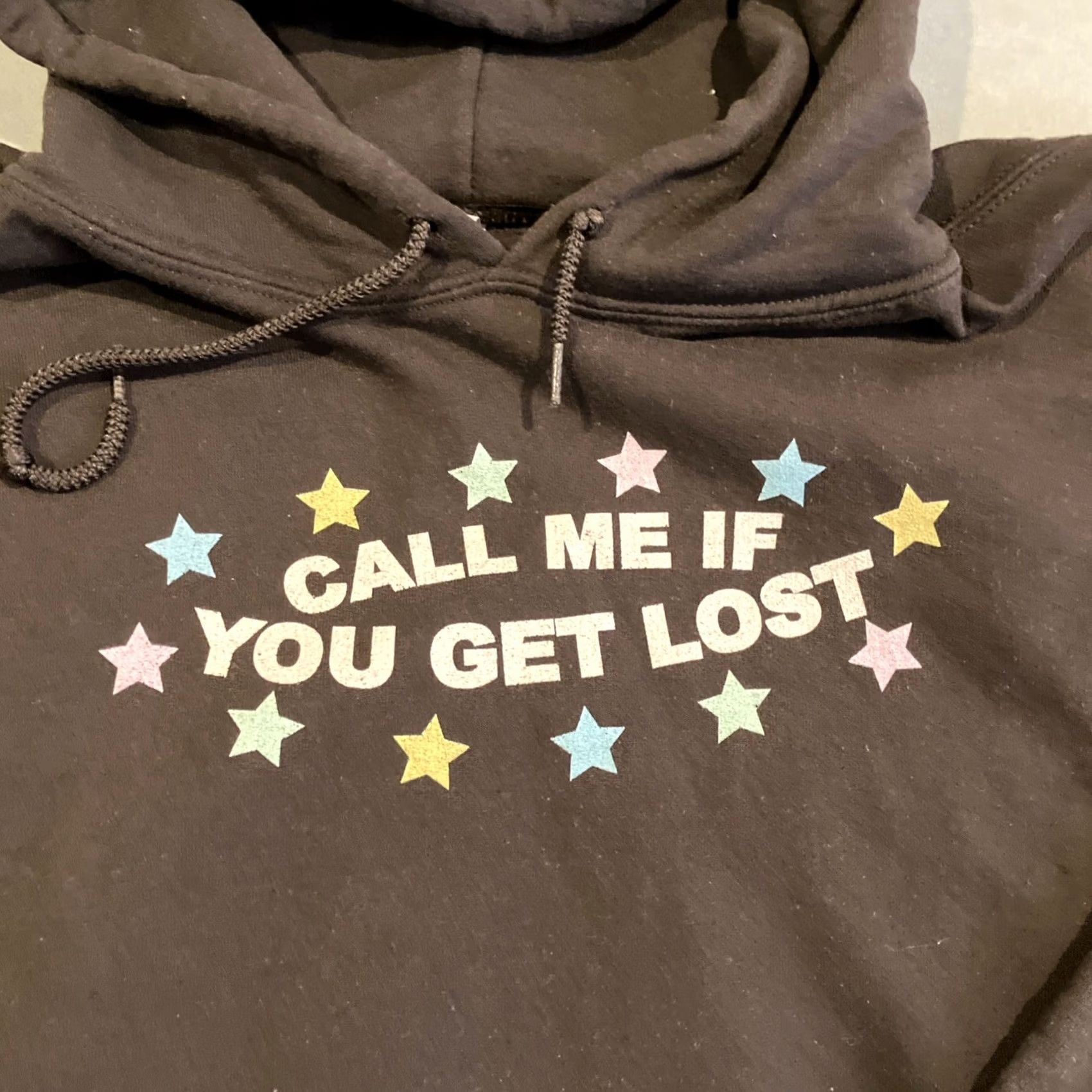 Gildan Gildan Hoodie Mens XL Brown Call Me If You Get Lost Tyler The Creator Graphic Print Pullover Hooded Size US XL / EU 56 / 4 - 2 Thumbnail