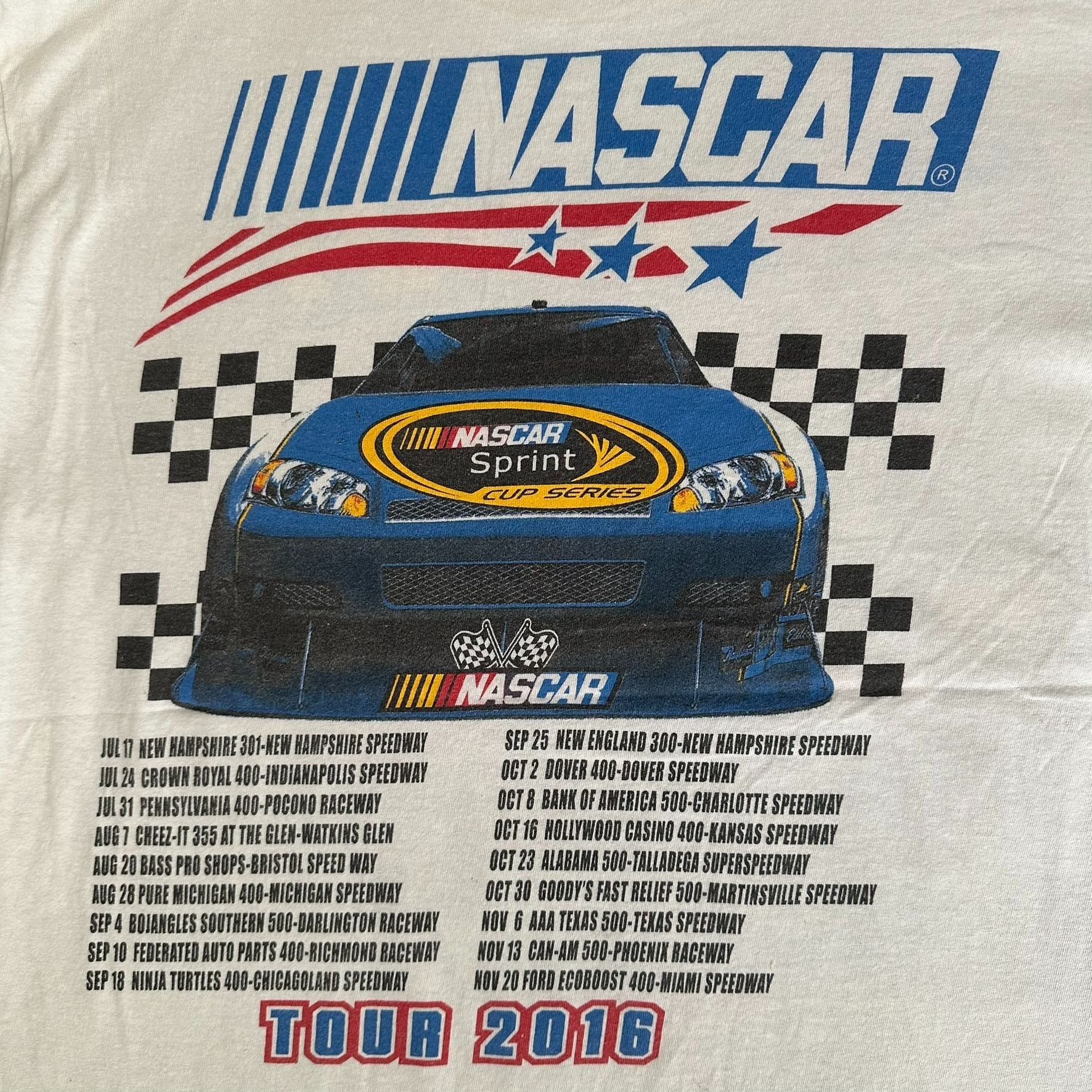 NASCAR NASCAR Crown Royal Brickyard 400 T-Shirt Indianapolis 2016 S Size US L / EU 52-54 / 3 - 6 Thumbnail