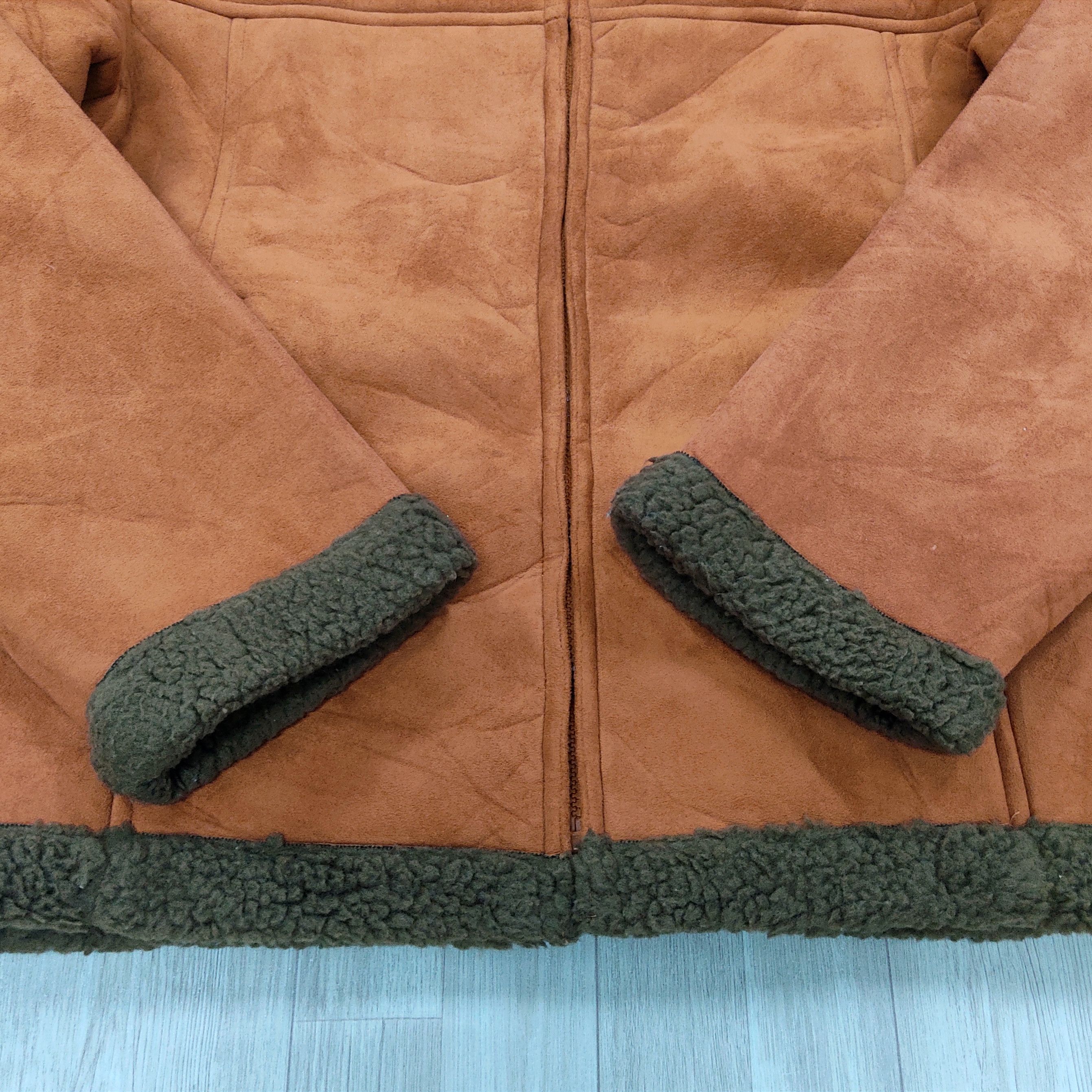 20471120 × Japanese Brand NOTA BANE Faux Sheepskin Shearling Sherpa Jacket Size US L / EU 52-54 / 3 - 9 Thumbnail