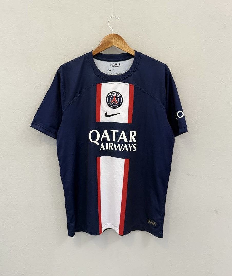 Vintage Nike PSG Soccer Jersey Size US XL / EU 56 / 4 - 1 Thumbnail