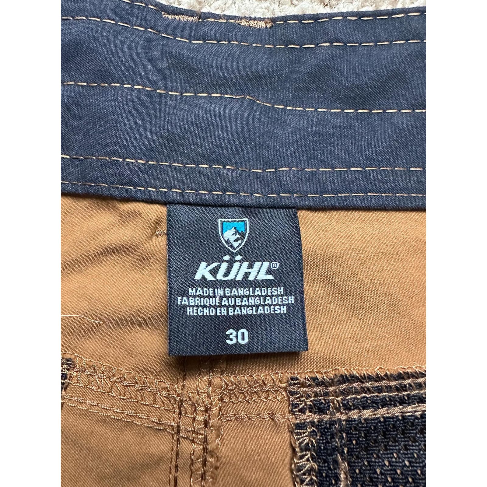 Kuhl Kuhl Born In The Mountains Hiking Khaki Short Brown Men's 30 Size US 30 / EU 46 - 4 Thumbnail