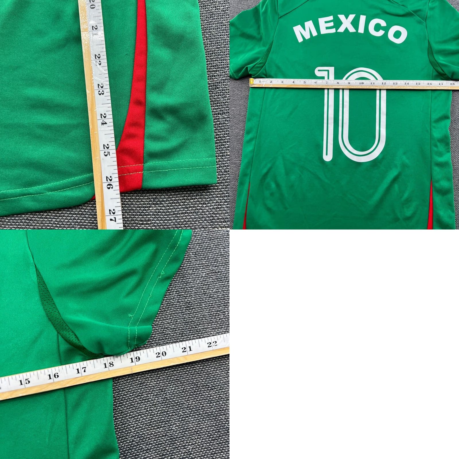 Puma VINTAGE Puma Football Shirt Mens Jersey Green Small 10 Mexico Shirt Short Sleeve Moisture Wicking Quick Dry Athletic Polo T-Shirt Football Mens Size US S / EU 44-46 / 1 - 10 Thumbnail