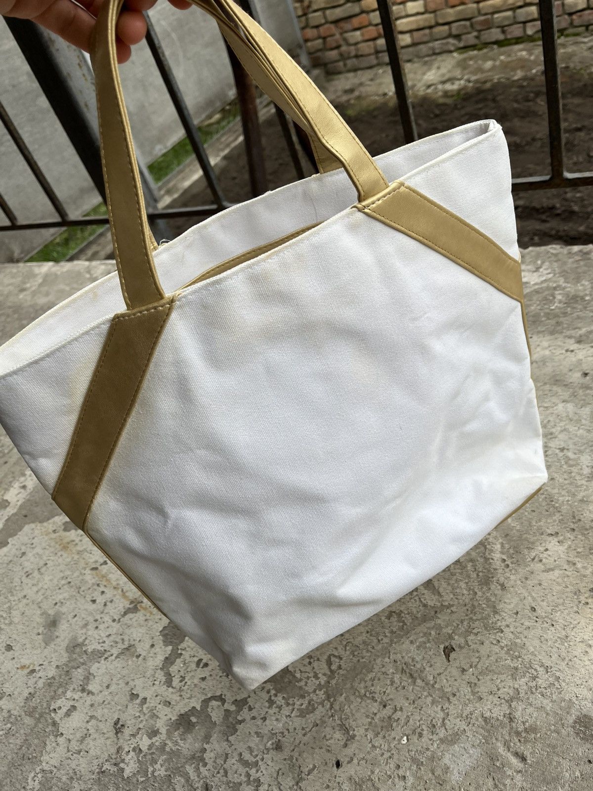 Saint Laurent Paris × Yves Saint Laurent Yves Saint Laurent Parfums Big YSL Logo Shoulder Bag Shopper Size ONE SIZE - 7 Thumbnail