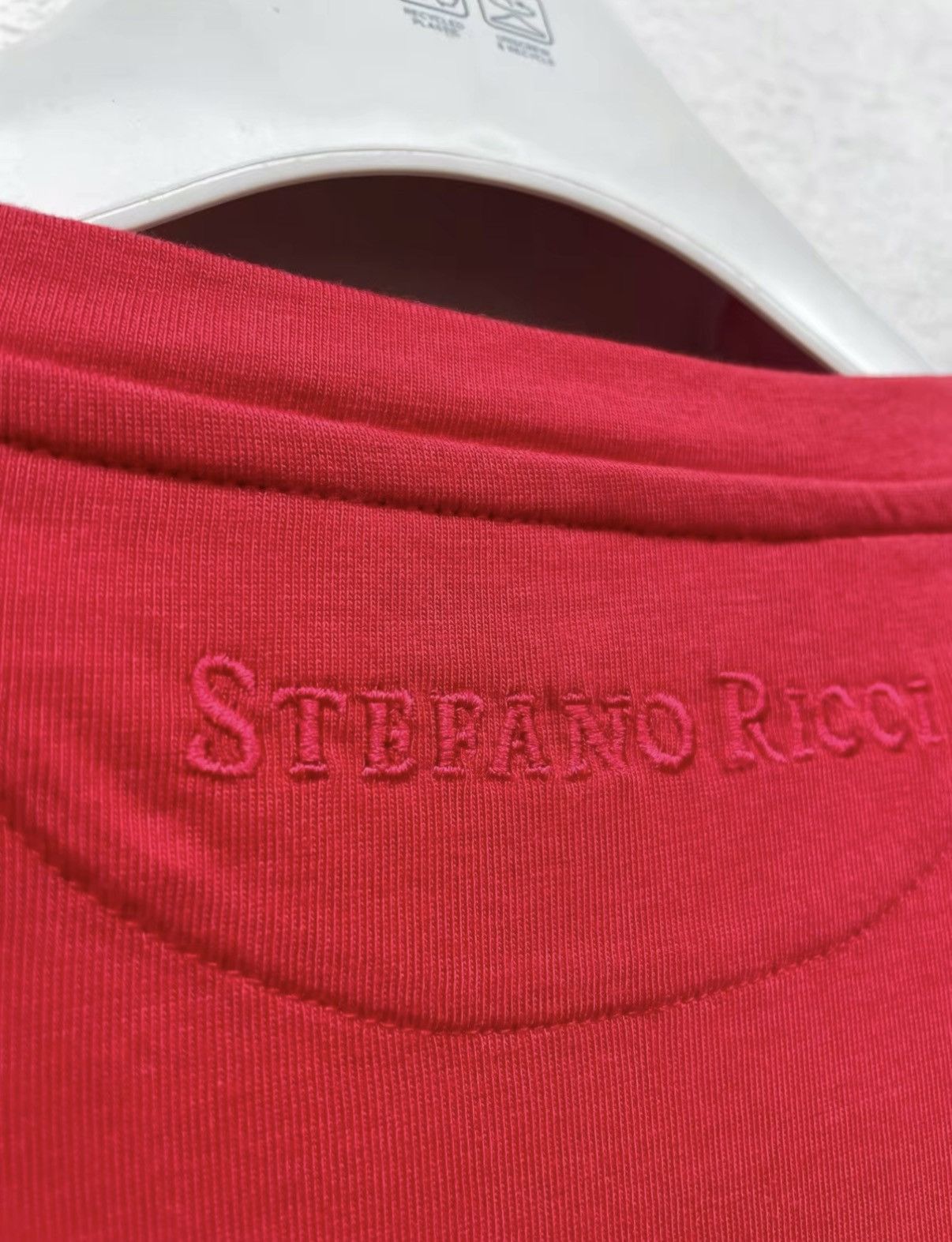 Stefano Ricci Stefano Ricci Embroidered Stretch Short Sleeve T-shirt J30 Size US XS / EU 42 / 0 - 6 Thumbnail