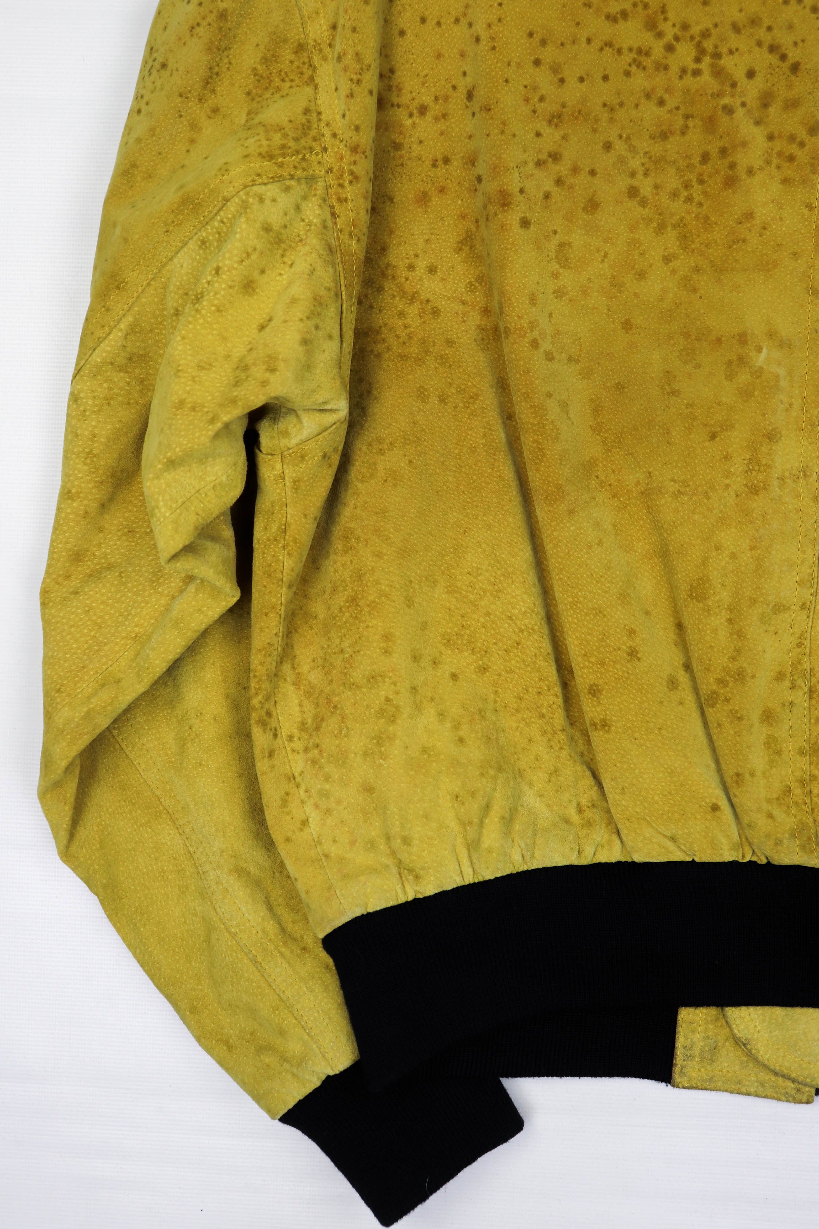 NFL ​​Glenwood Gators Vintage 90s Distressed Suede Bomber Jacket Size US M / EU 48-50 / 2 - 13 Thumbnail