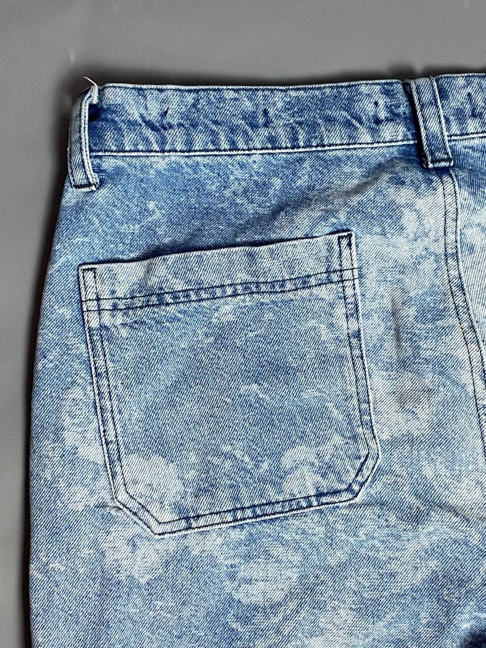 Jaded London Jaded London Mens Floral Jeans W34 Skate Fit Blue Wide Leg Size 34" / US 12 / IT 48 - 13 Thumbnail
