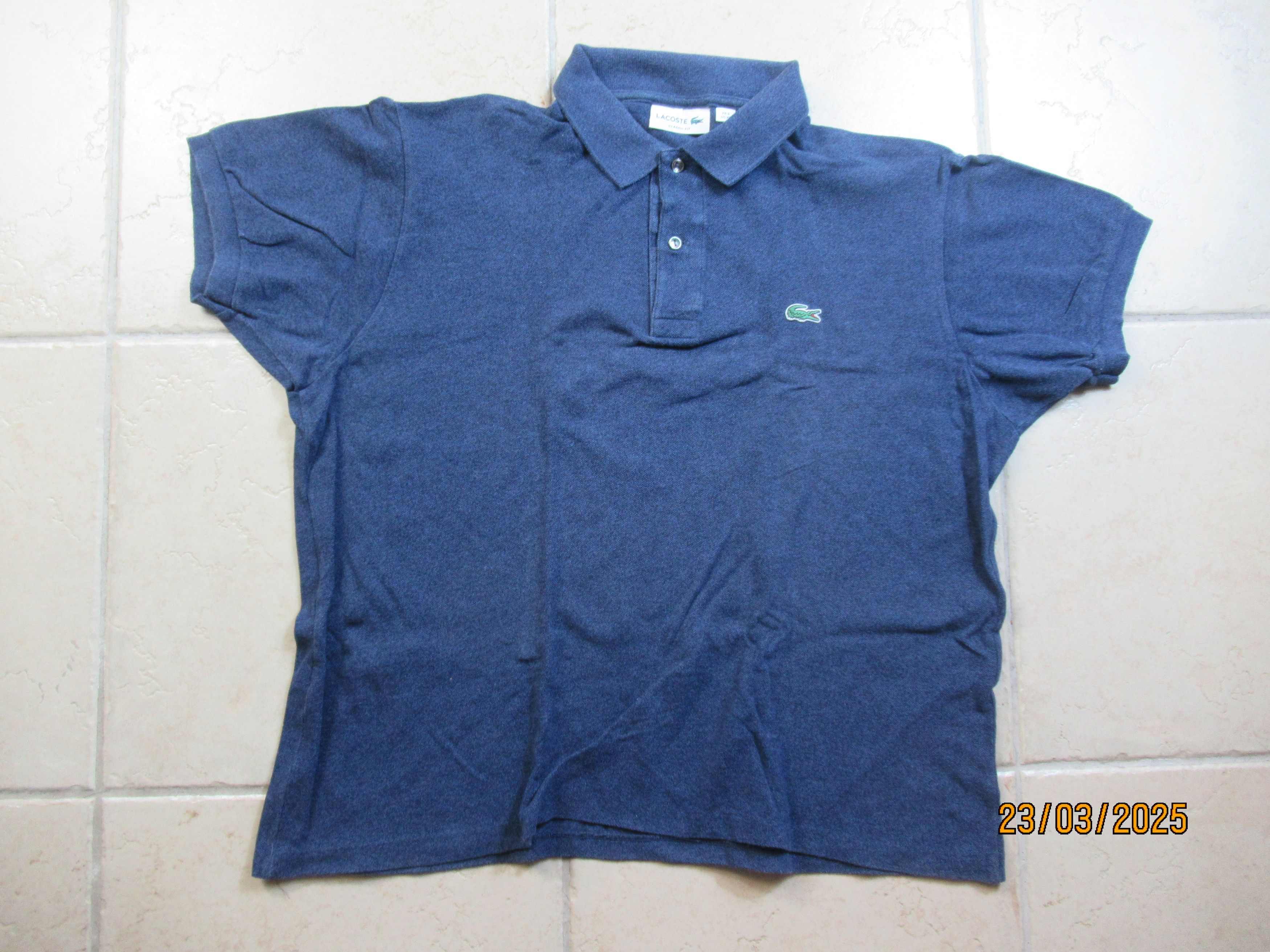 Lacoste Lacoste dark blue polo Size US XL / EU 56 / 4 - 1 Thumbnail