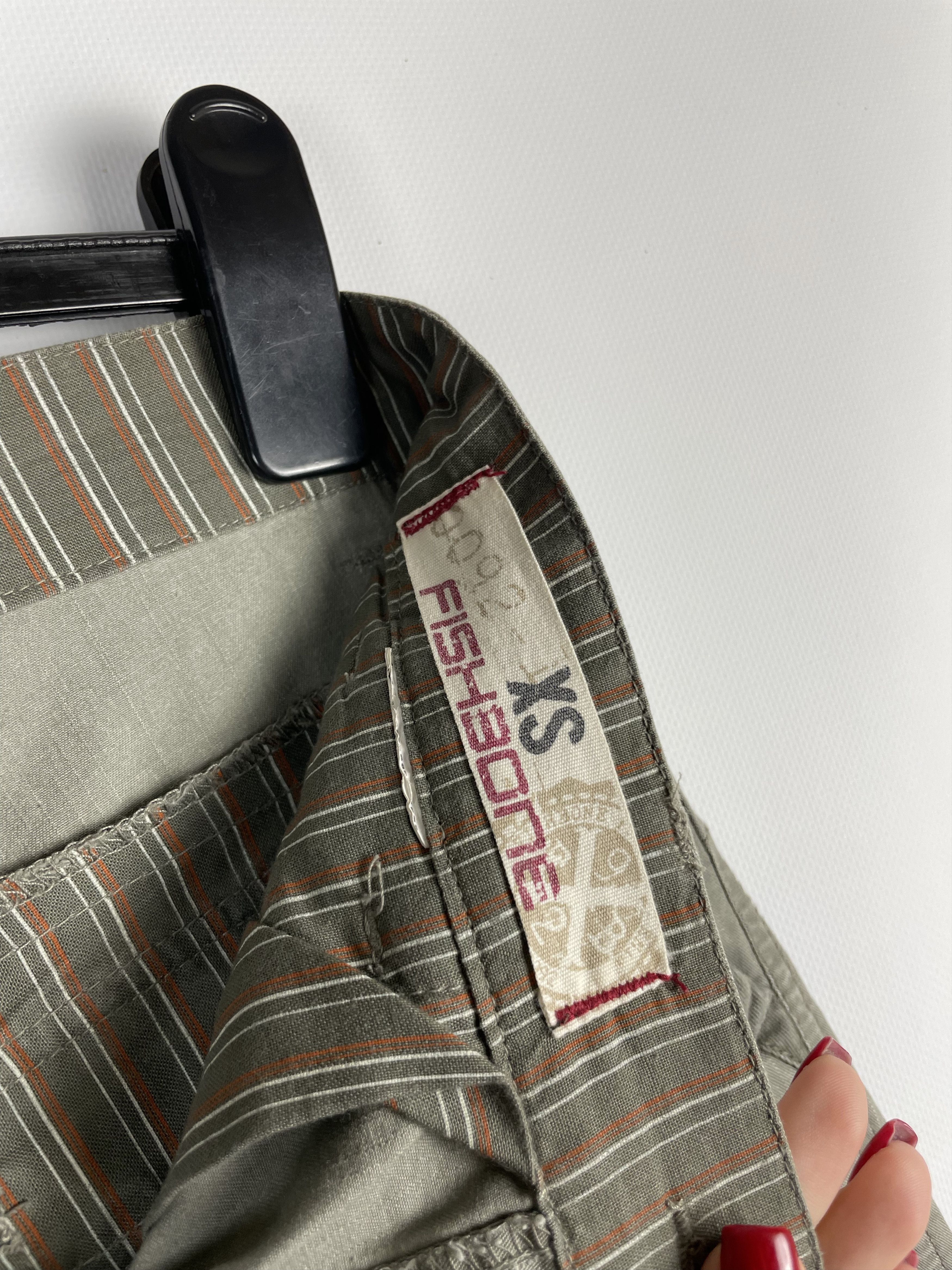 Japanese Brand FishBone Y2K Pants Cargo Japan Style Multi Pocket Bondage Size US 28 / EU 44 - 10 Thumbnail