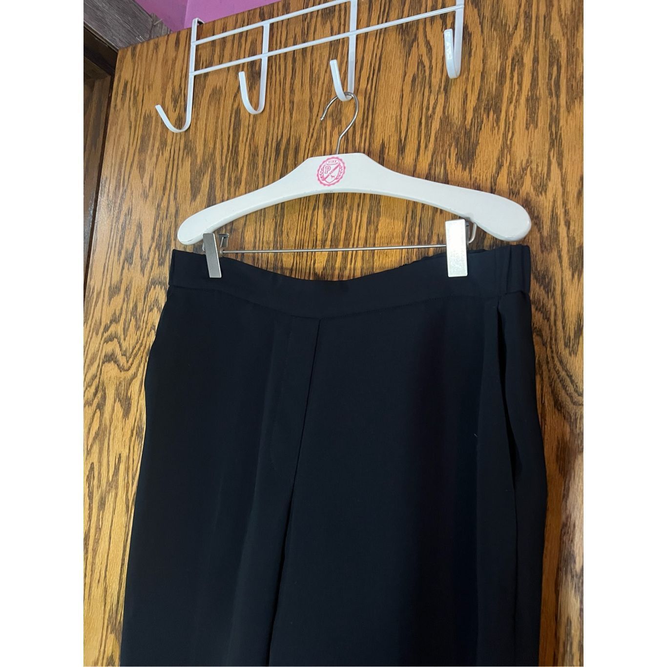 Other J. Crew Black Dress Pants Woman’s Size 12 100% Polyester Size 34" / US 12 / IT 48 - 4 Thumbnail