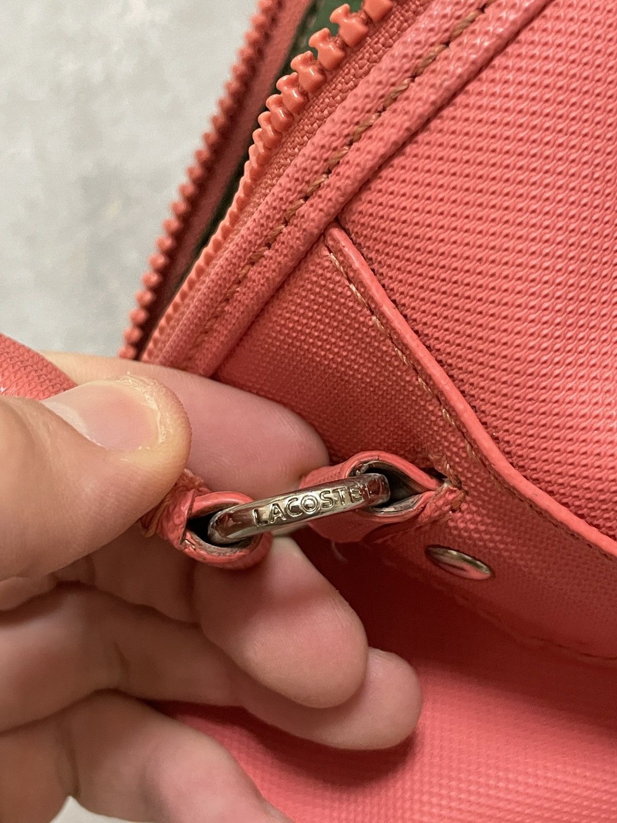 Lacoste Lacoste Women’s Handbag Bowling Pink Bag Size ONE SIZE - 8 Thumbnail