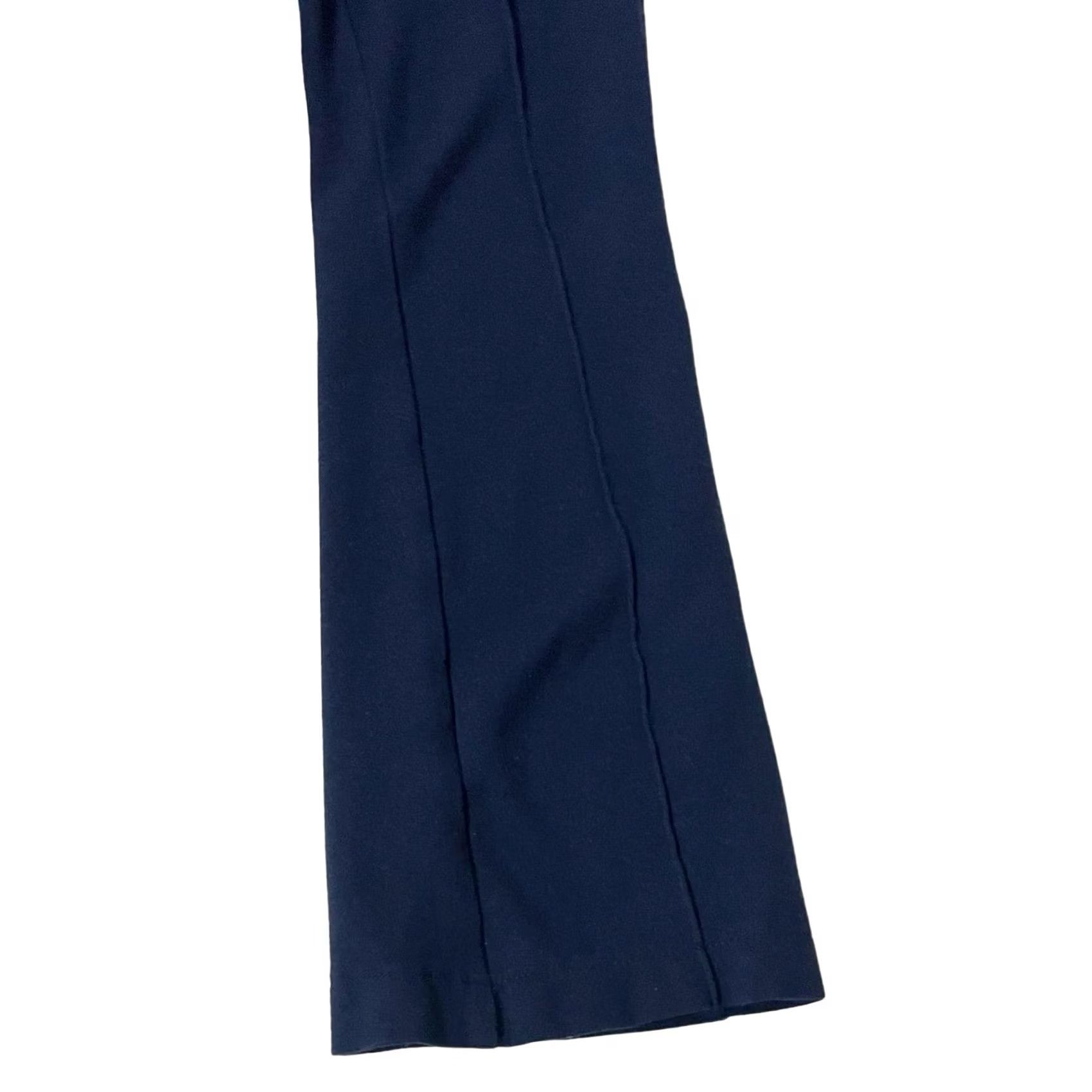 Vintage CAbi Bootcut Pants Navy Blue 0 Regular Stretch Trouser Side Zip 5312 Women Pants Size 25" / US 0 / IT 36 - 4 Thumbnail