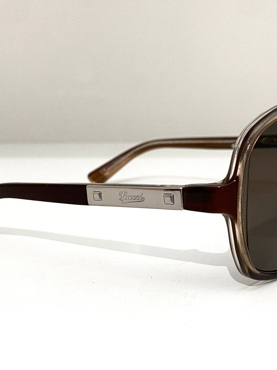 Gucci Gucci GG Logo Retro Oval Gradient 3036 S Sunglasses Vintage Size ONE SIZE - 6 Thumbnail