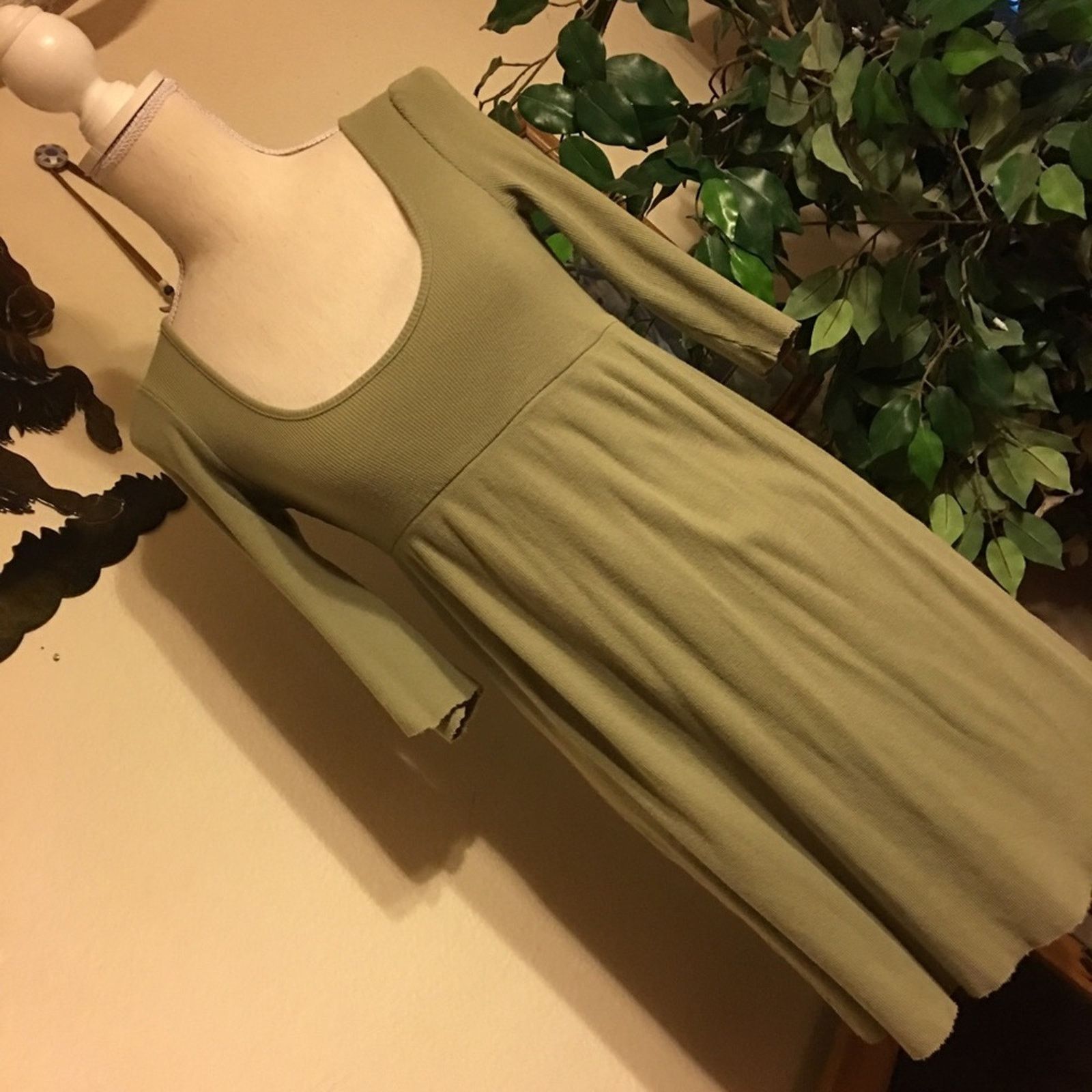Other Soda Blu light knit tunic top dress green L Size L / US 10 / IT 46 - 1 Thumbnail