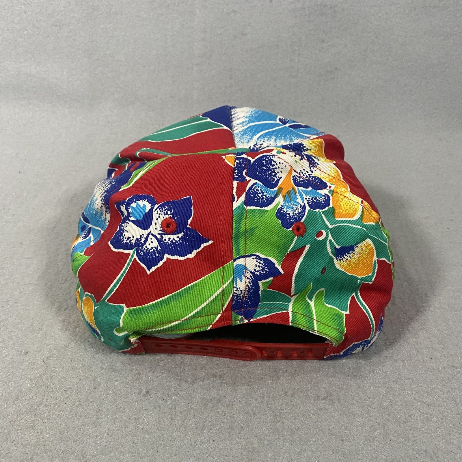 Other Vtg Queen Fleet Deep Sea Fishing Florida Hat Floral Hawaiian Size ONE SIZE - 4 Thumbnail