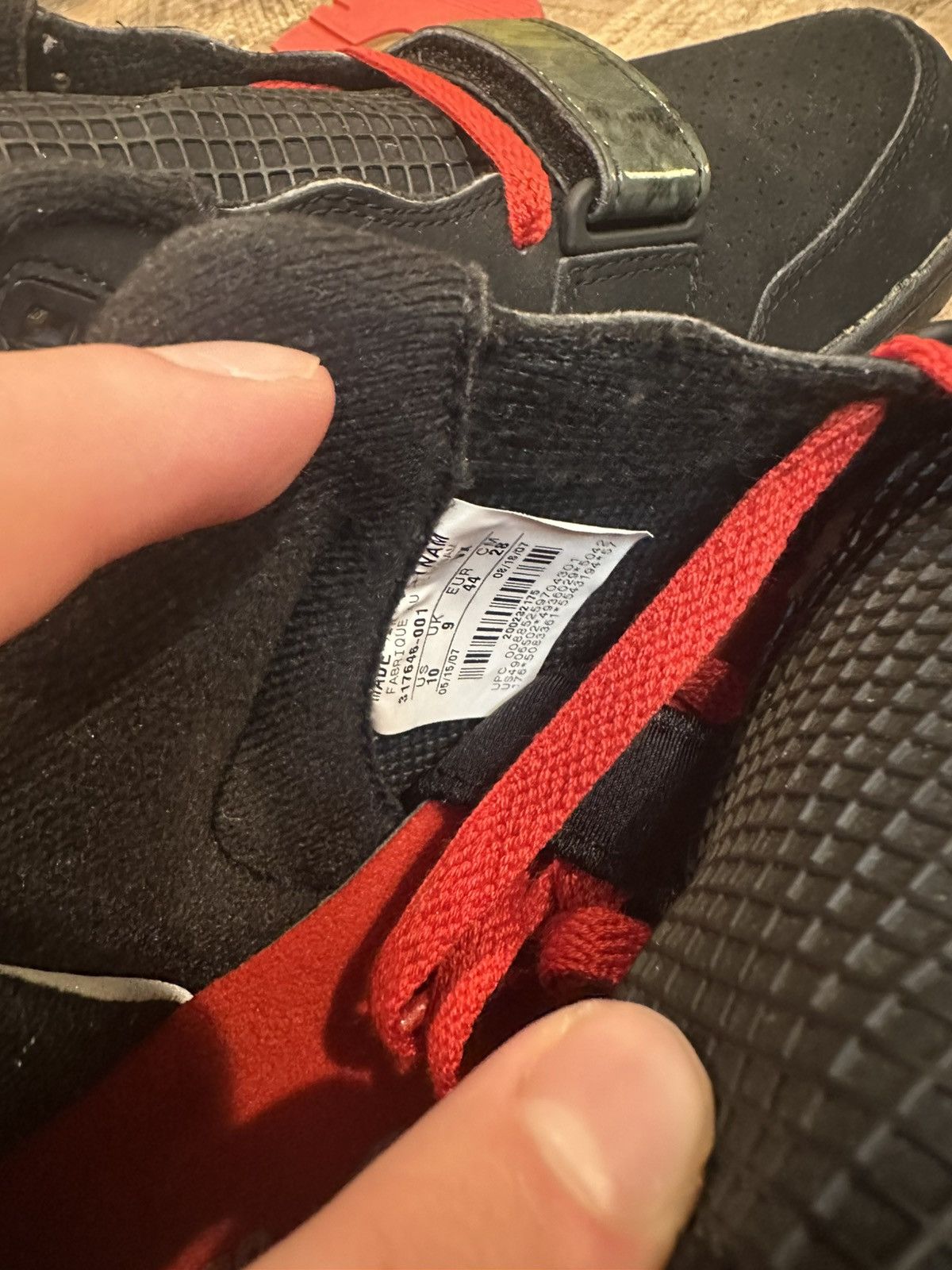 Nike × Supreme RARE 2007 Nike Air Trainer 2 SB Supreme Black Project Shoes Size US 10 / EU 43 - 10 Thumbnail