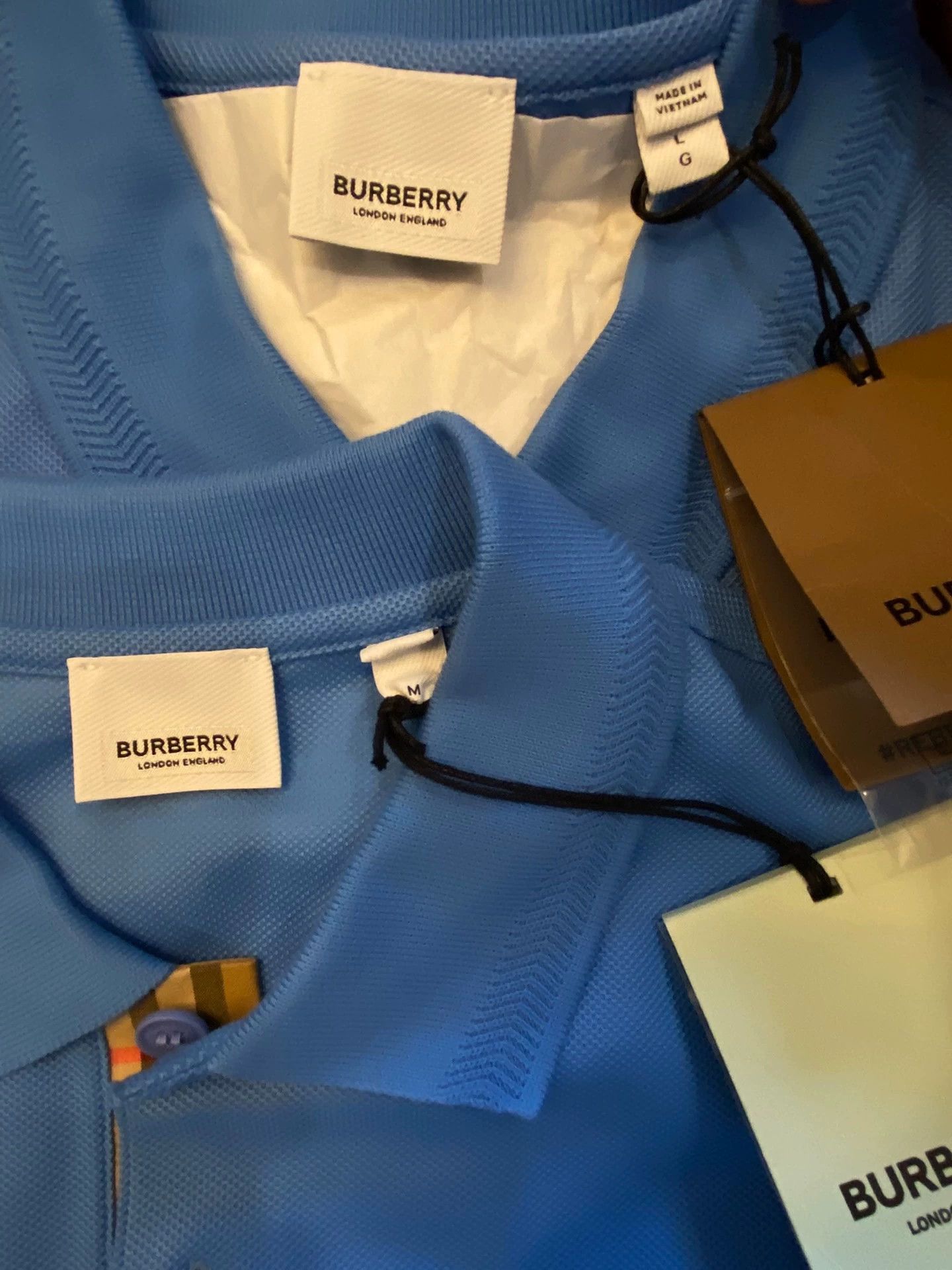 Burberry Burberry Horseferry Polo Shirt Short Sleeve M/L Size US L / EU 52-54 / 3 - 6 Thumbnail