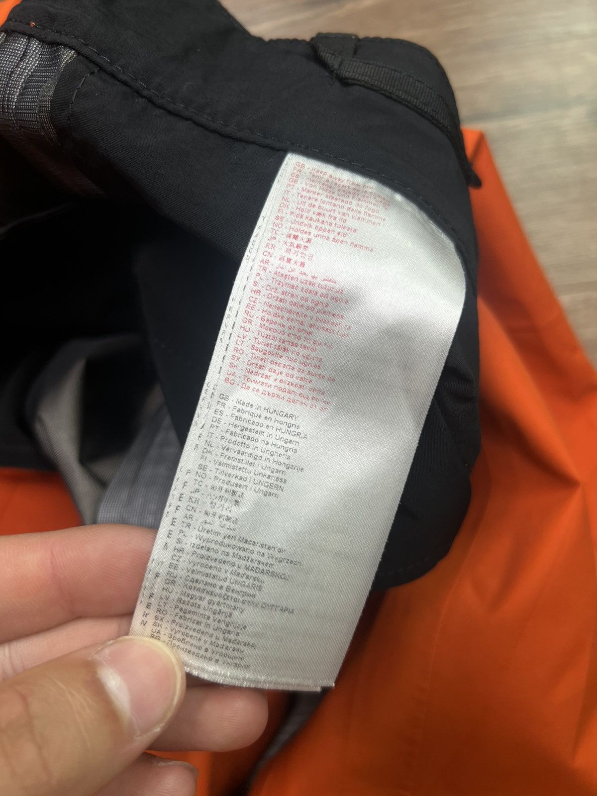 Goretex Millet Gore-Tex Orange Shell Ski Pants Gorpcore Size US 30 / EU 46 - 15 Thumbnail