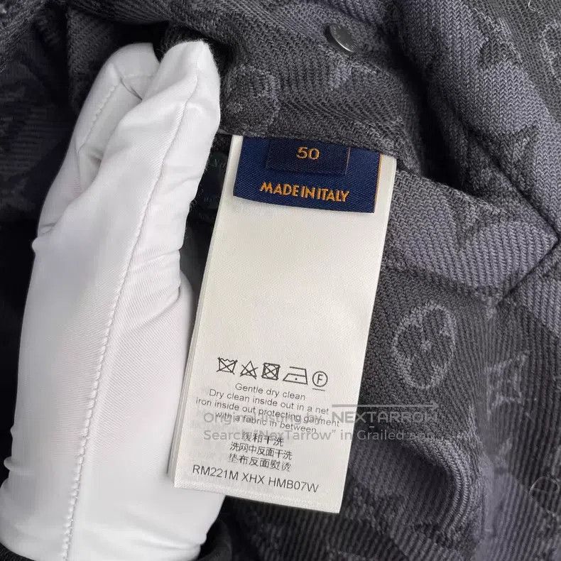 Louis Vuitton Louis Vuitton Nigo2 embroidered logo full print wool doubl Size US M / EU 48-50 / 2 - 6 Thumbnail