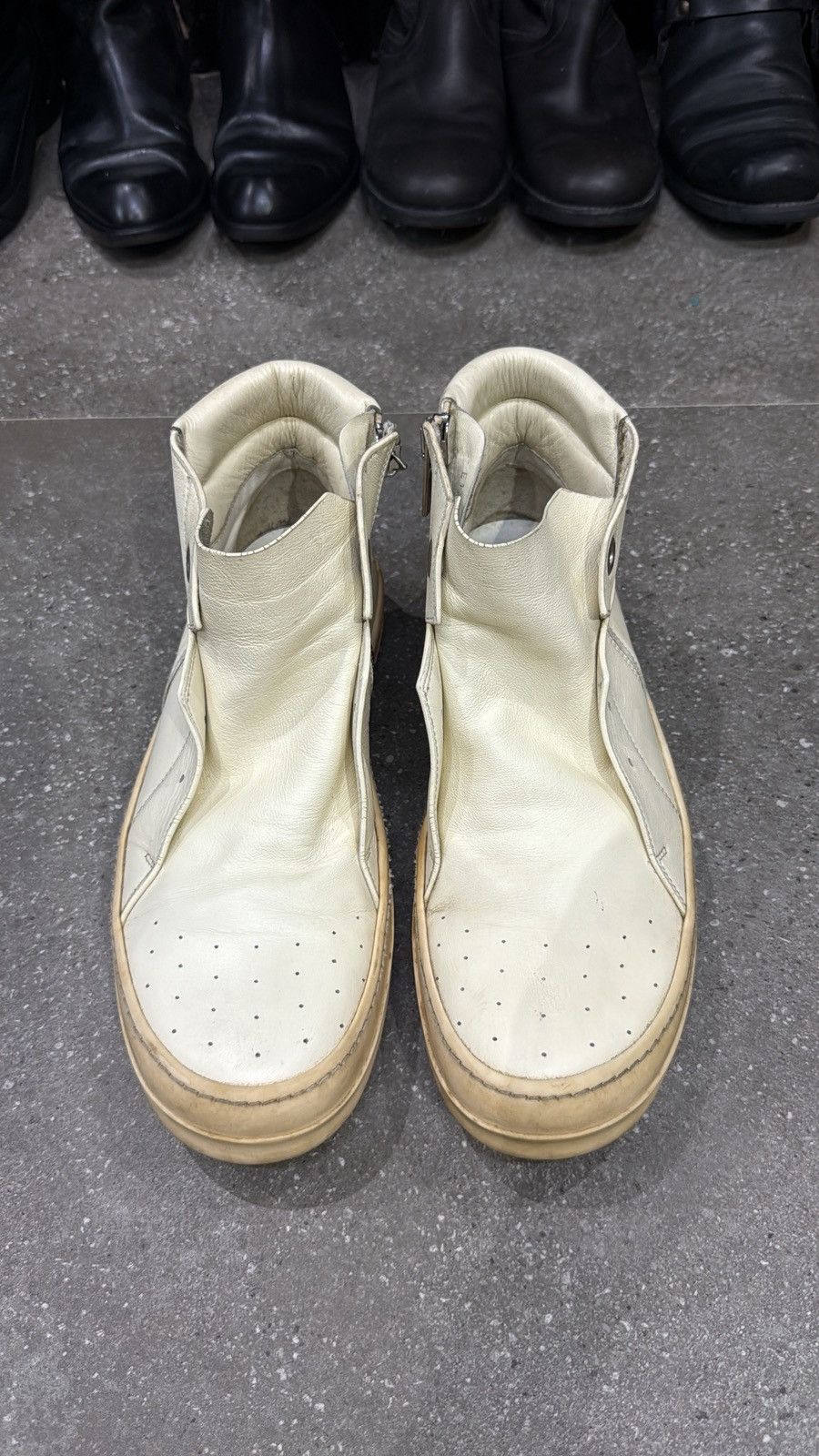 Rick Owens f/w 2017 rick owens glitter island dunk milk colorway Size US 11 / EU 44 - 7 Thumbnail