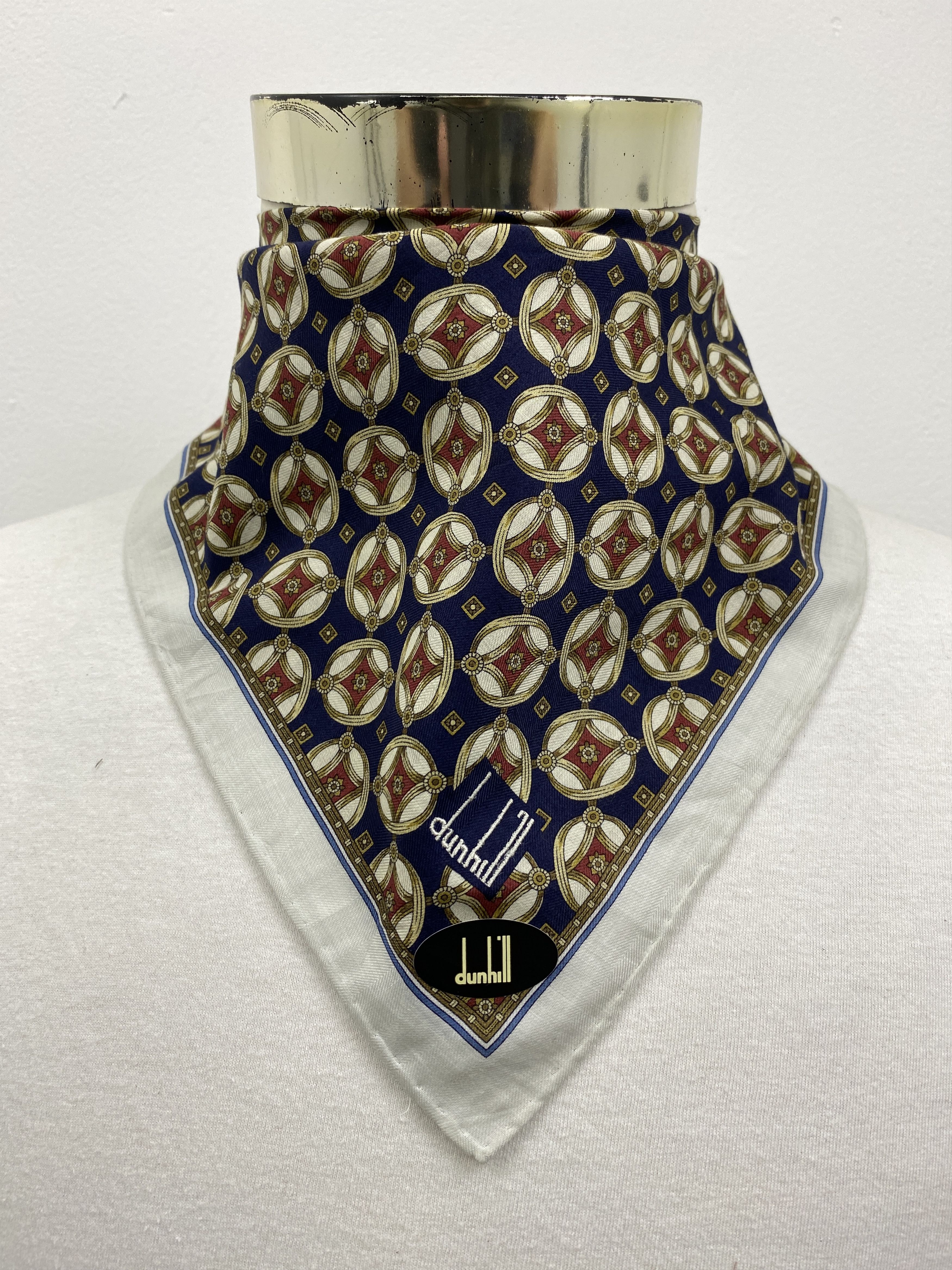 Alfred Dunhill Alfred Dunhill Handkerchief / Bandana / Neckerchief HKC0387 Size ONE SIZE - 2 Thumbnail