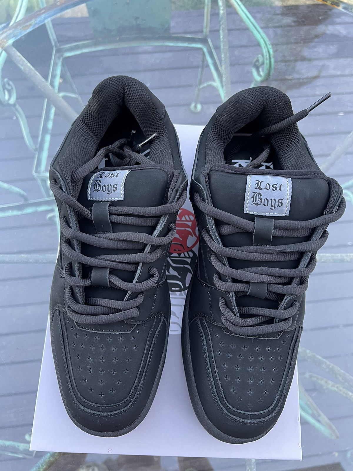 Lost Boys Archives Lost Boys Archives “Triple Black” Sneakers Size US 11 / EU 44 - 4 Thumbnail