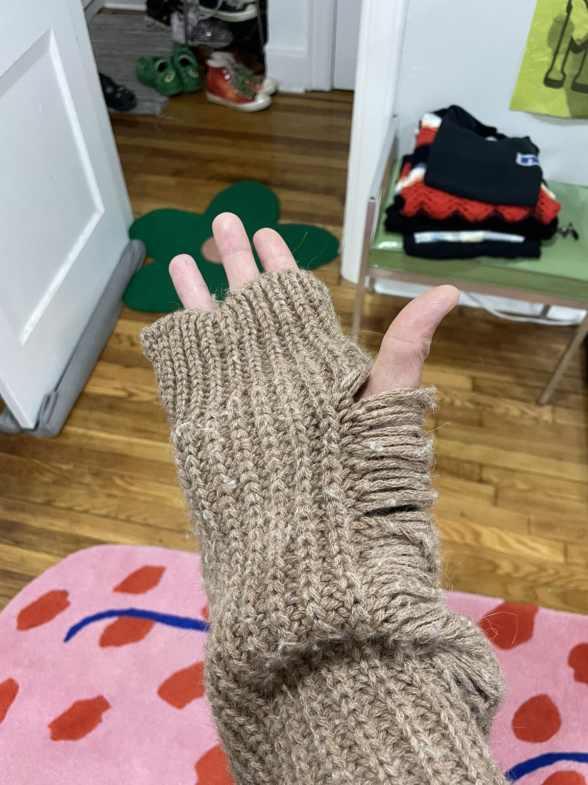 JW Anderson JW anderson oversized heavy knit brown wool/alpaca sweater Size US S / EU 44-46 / 1 - 13 Thumbnail