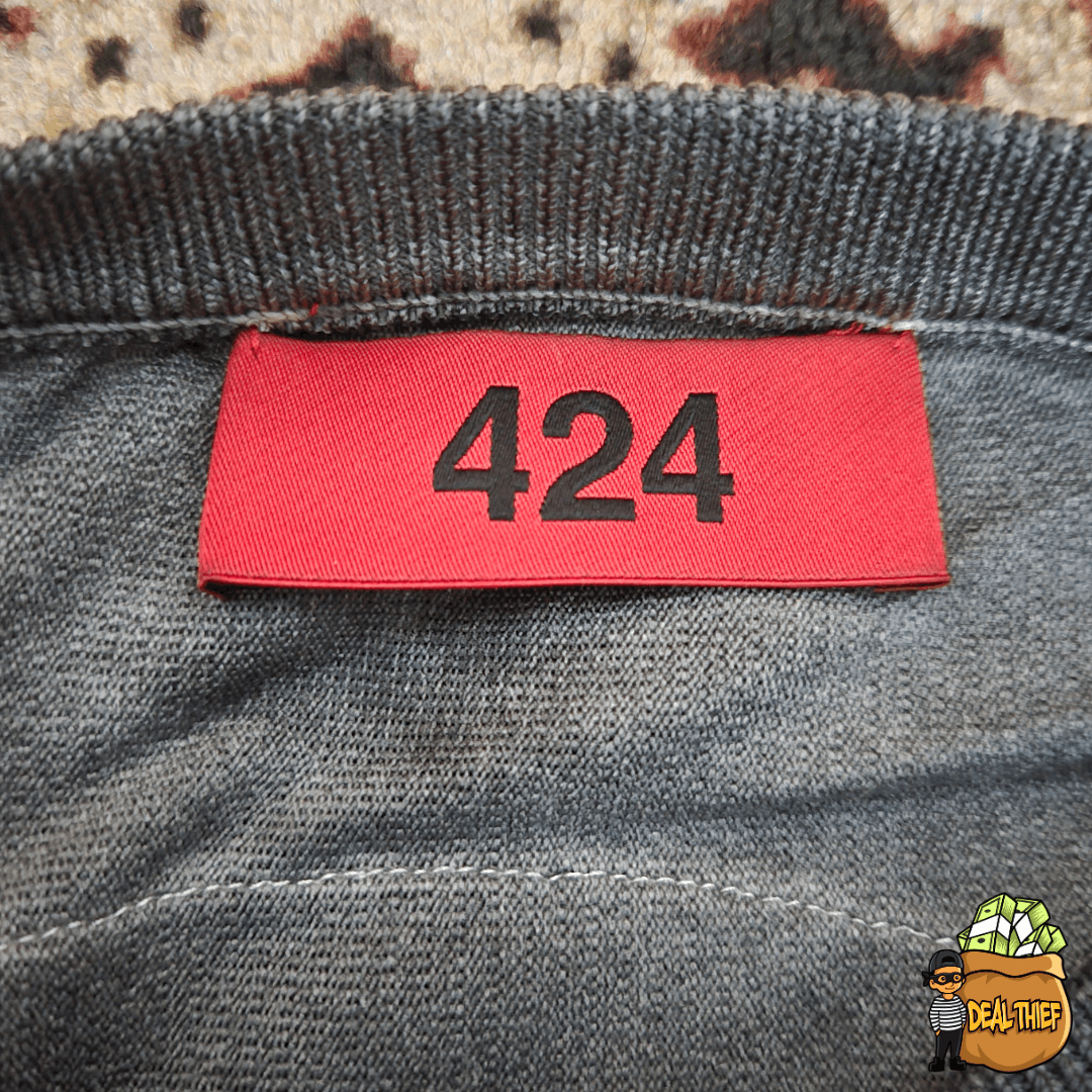 424 424 Soccer Knit Sweatshirt Size US S / EU 44-46 / 1 - 4 Thumbnail