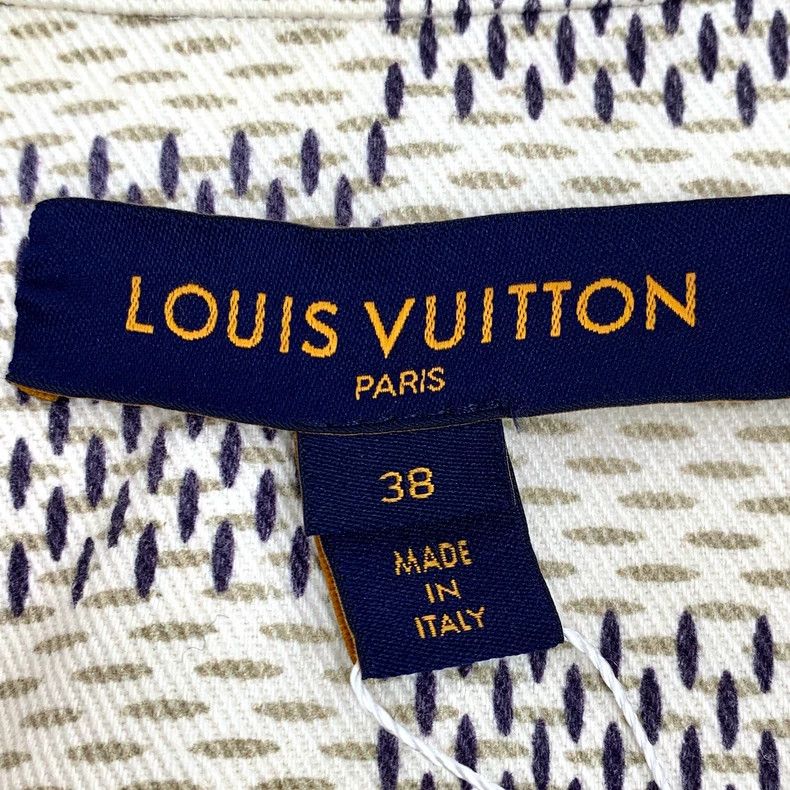 Louis Vuitton Louis Vuitton 22 color-block cotton checkerboard lapel sin Size XS / US 0-2 / IT 36-38 - 7 Thumbnail
