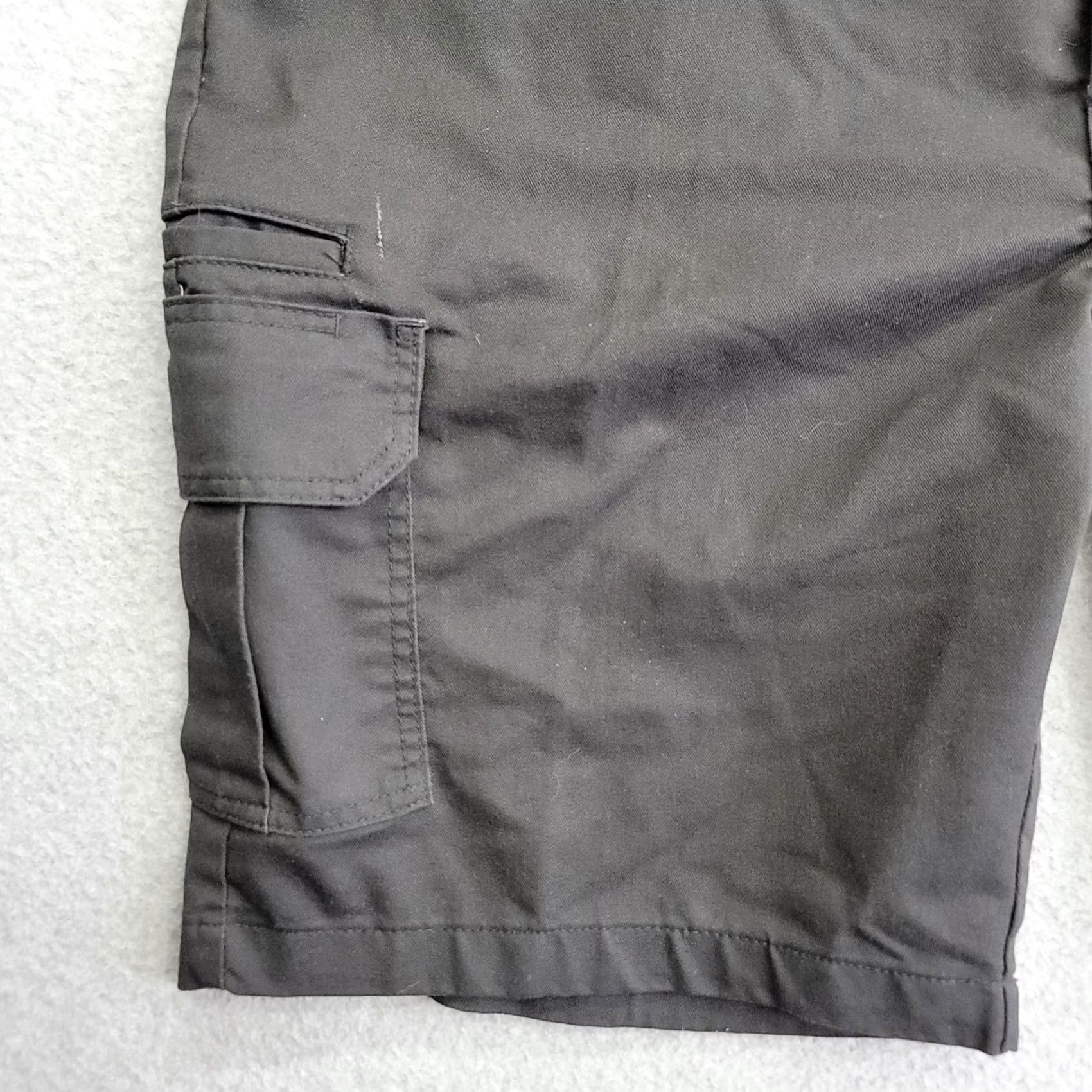 Dickies Dickies Cargo Shorts Mens Black Regular Fit Flex Stretch Zip Fly Pockets Size US 44 / EU 60 - 3 Thumbnail