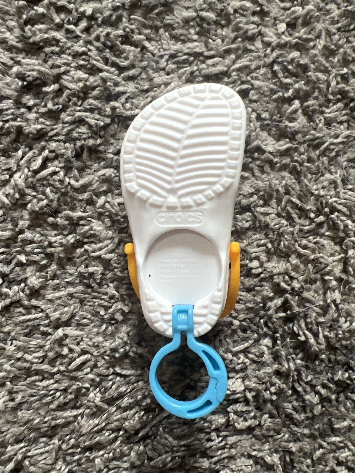 Crocs 2024 McDonald’s Crocs White Character Keychain Size ONE SIZE - 2 Thumbnail