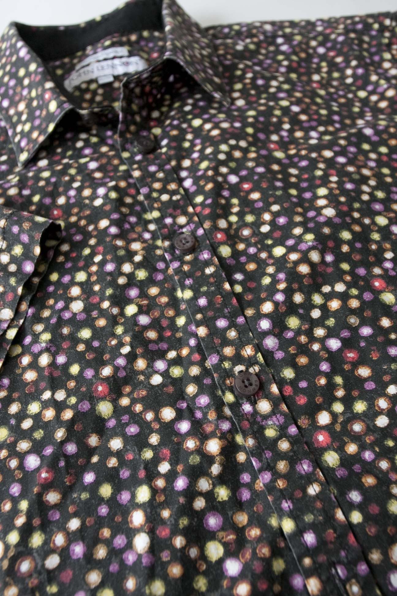 Other John Lennon Shirt Short Sleeve Size XL Bubbles Abstract Size US XL / EU 56 / 4 - 1 Thumbnail