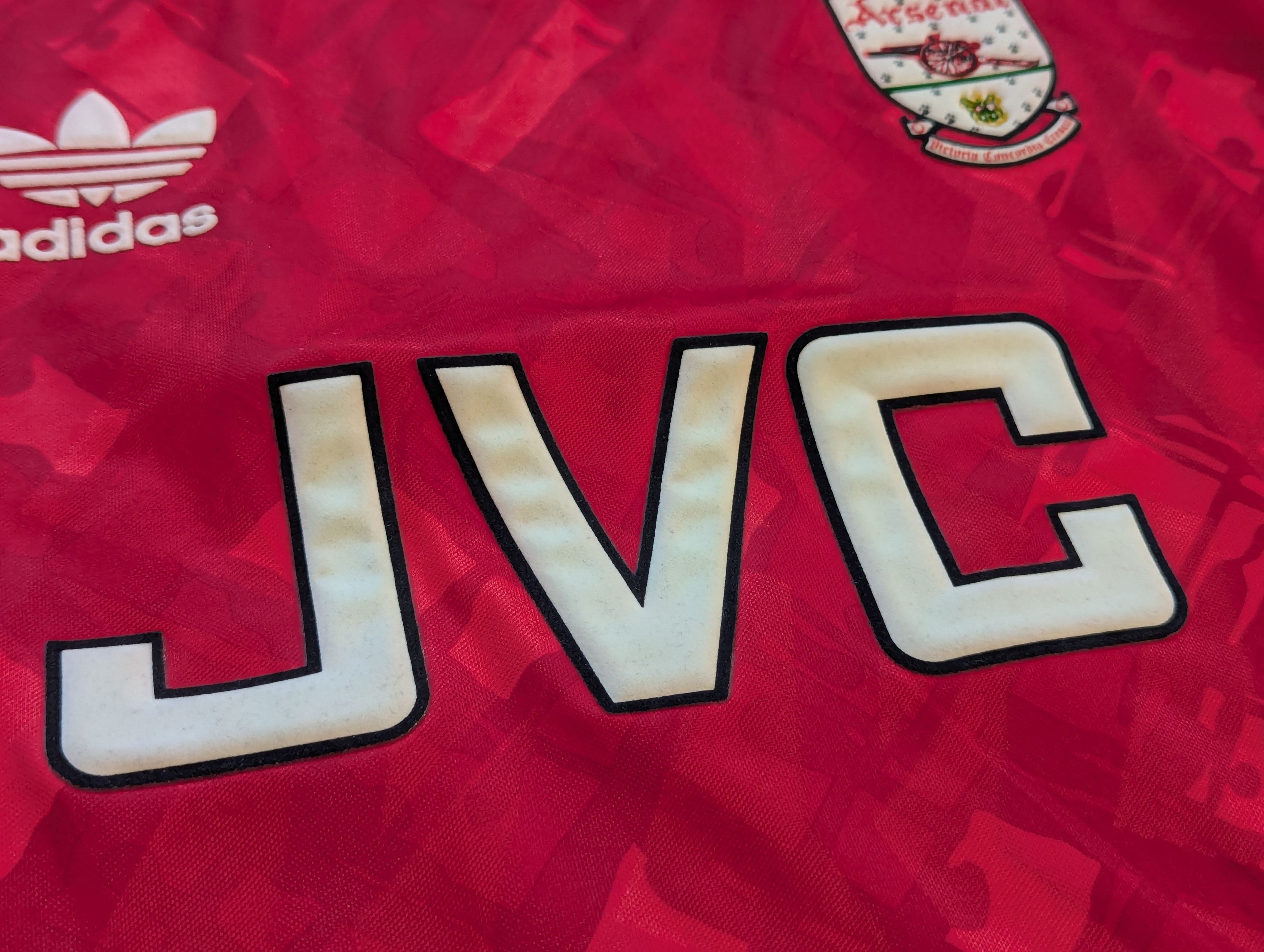 Adidas ARSENAL 1990/1992 HOME FOOTBALL SHIRT JERSEY REPLICA ADIDAS Size US S / EU 44-46 / 1 - 10 Thumbnail